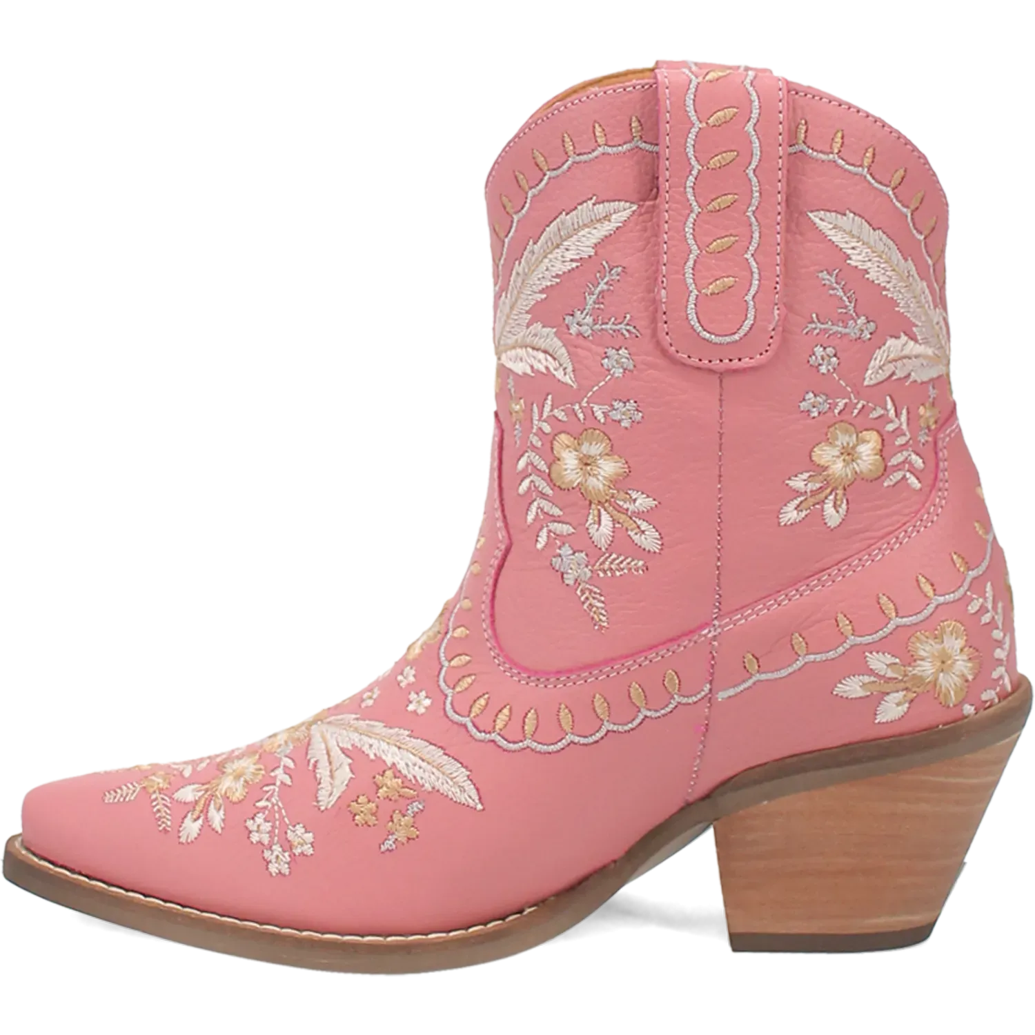 Dan Post Boots Boots Women´s Genuine Leather Primrose Bootie Pink Color - Dingo