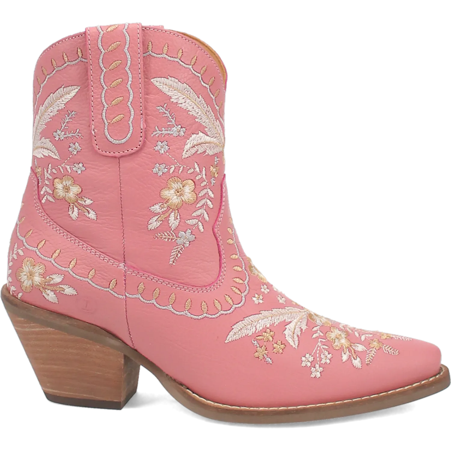 Dan Post Boots Boots Women´s Genuine Leather Primrose Bootie Pink Color - Dingo