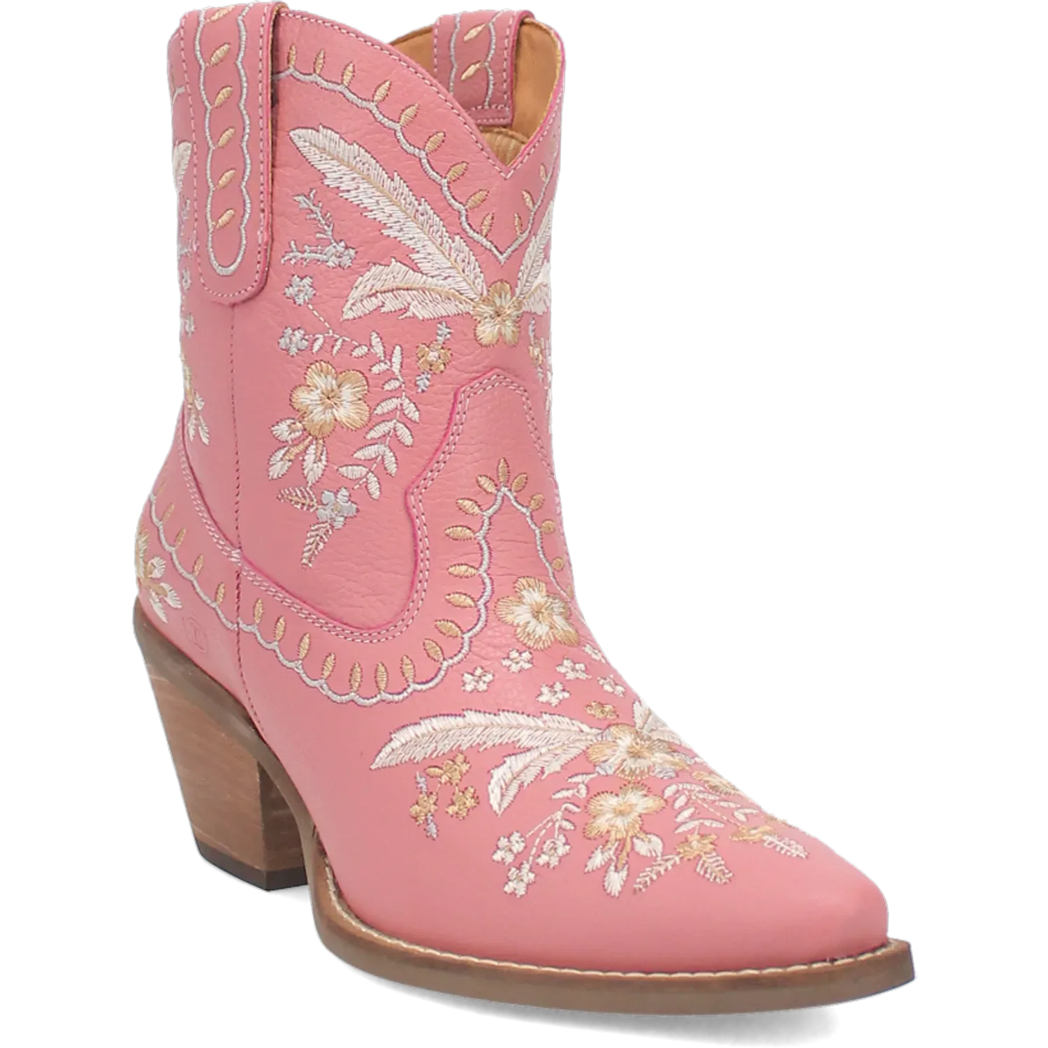 Dan Post Boots Boots Women´s Genuine Leather Primrose Bootie Pink Color - Dingo