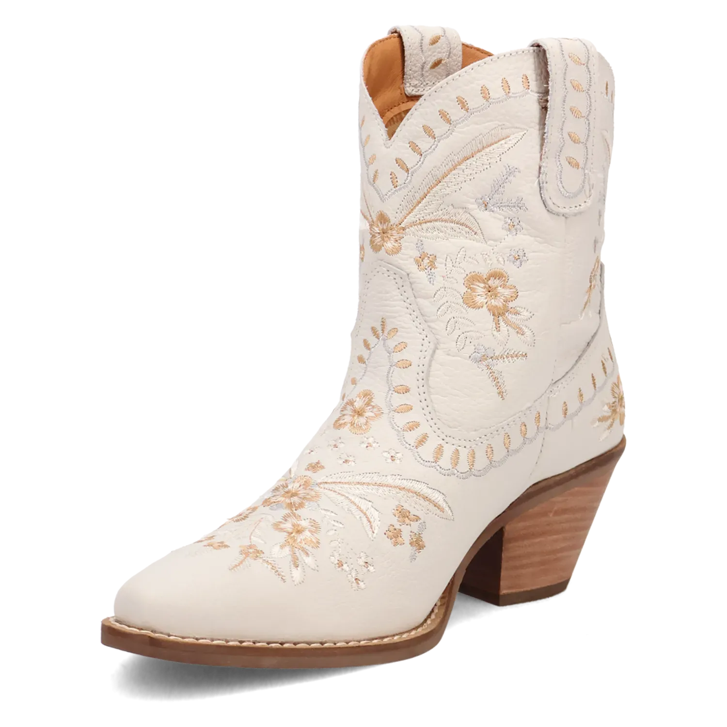Dan Post Boots Boots Women´s Genuine Leather Primrose Bootie White Color - Dingo