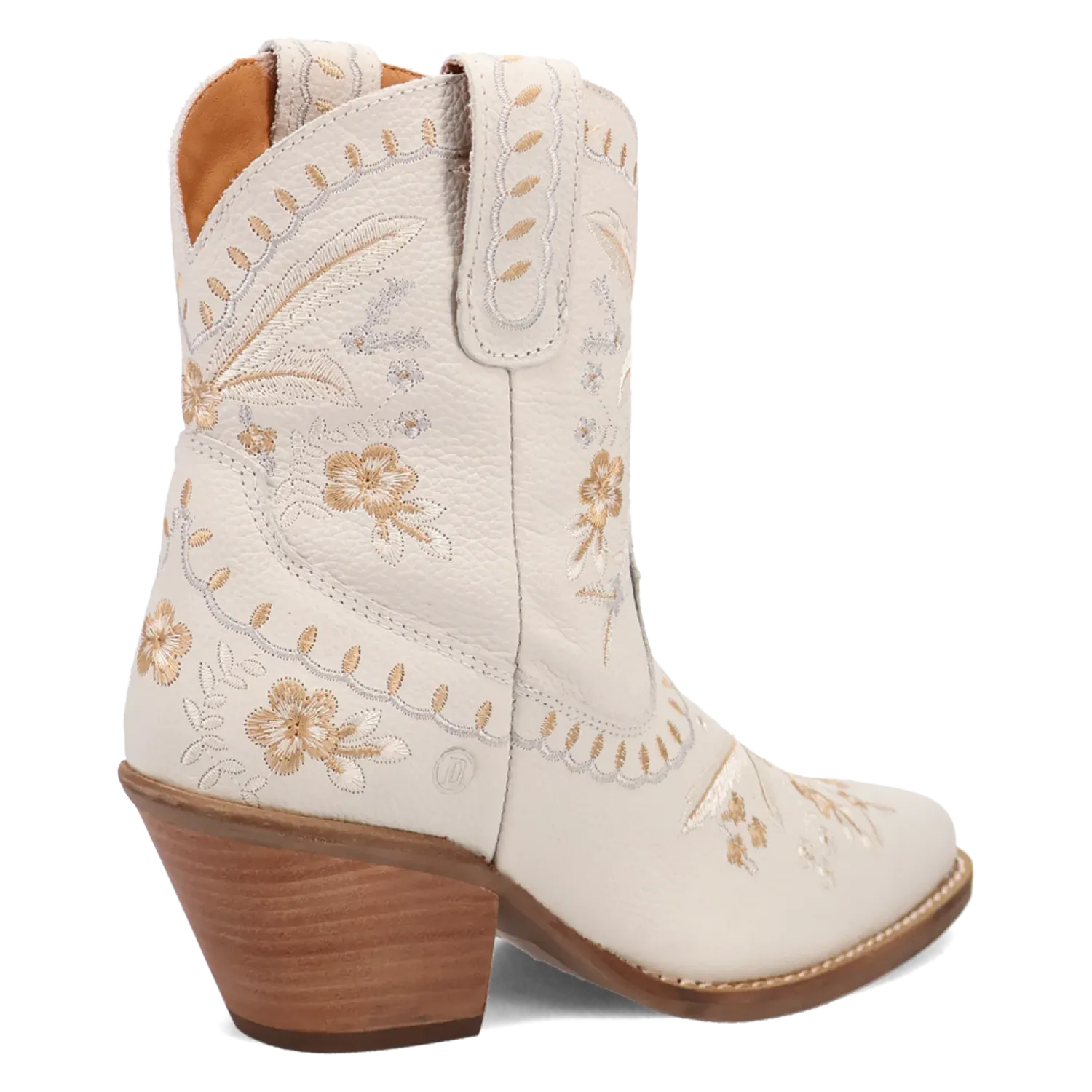 Dan Post Boots Boots Women´s Genuine Leather Primrose Bootie White Color - Dingo