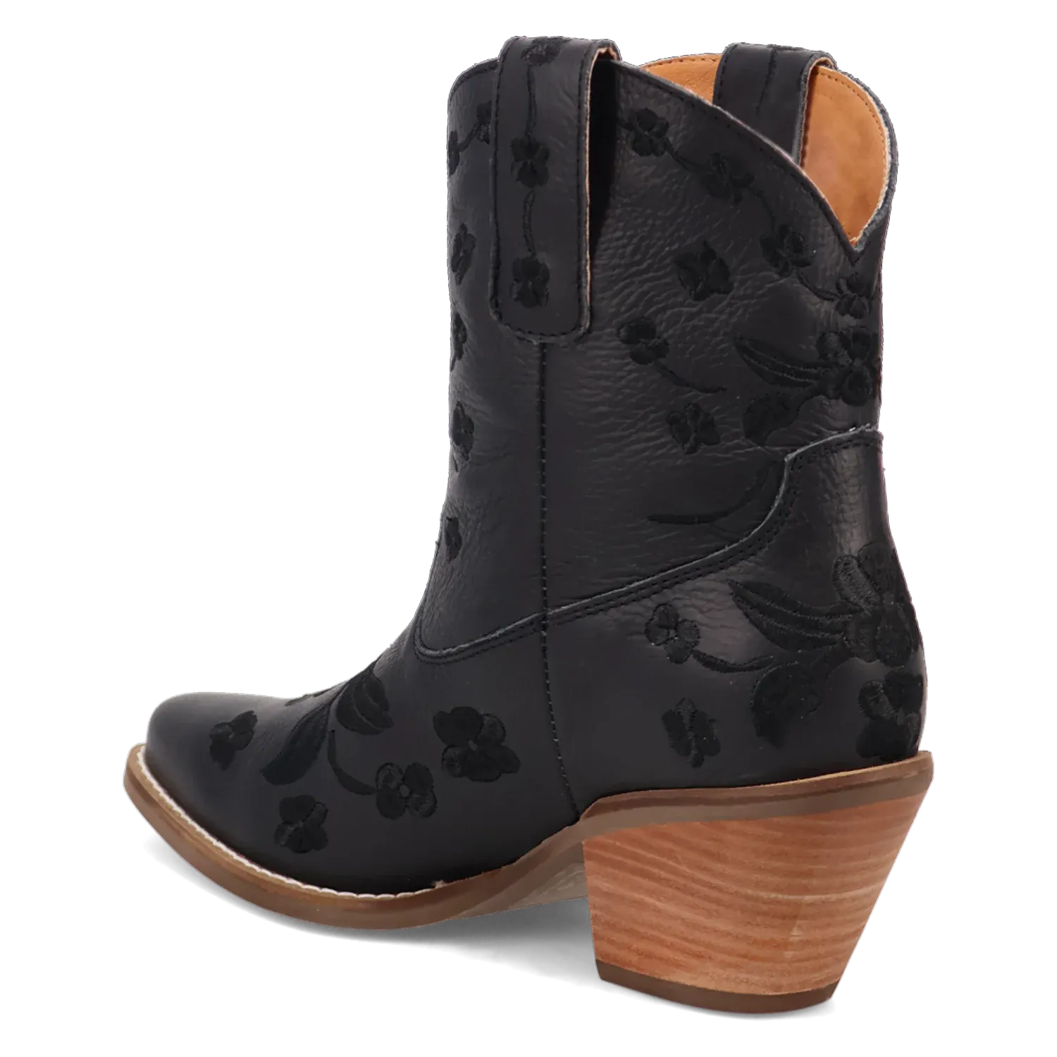 Dan Post Boots Boots Women´s Genuine Leather Sweetheart Bootie Black Color - Dingo