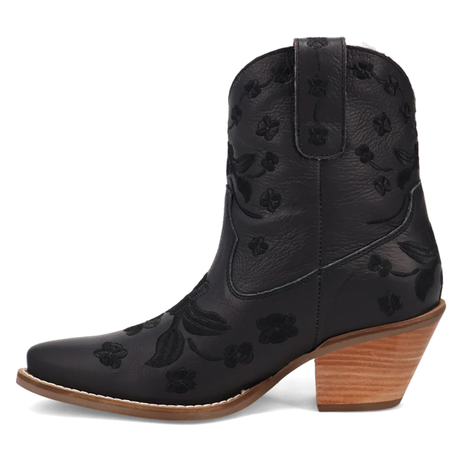 Dan Post Boots Boots Women´s Genuine Leather Sweetheart Bootie Black Color - Dingo