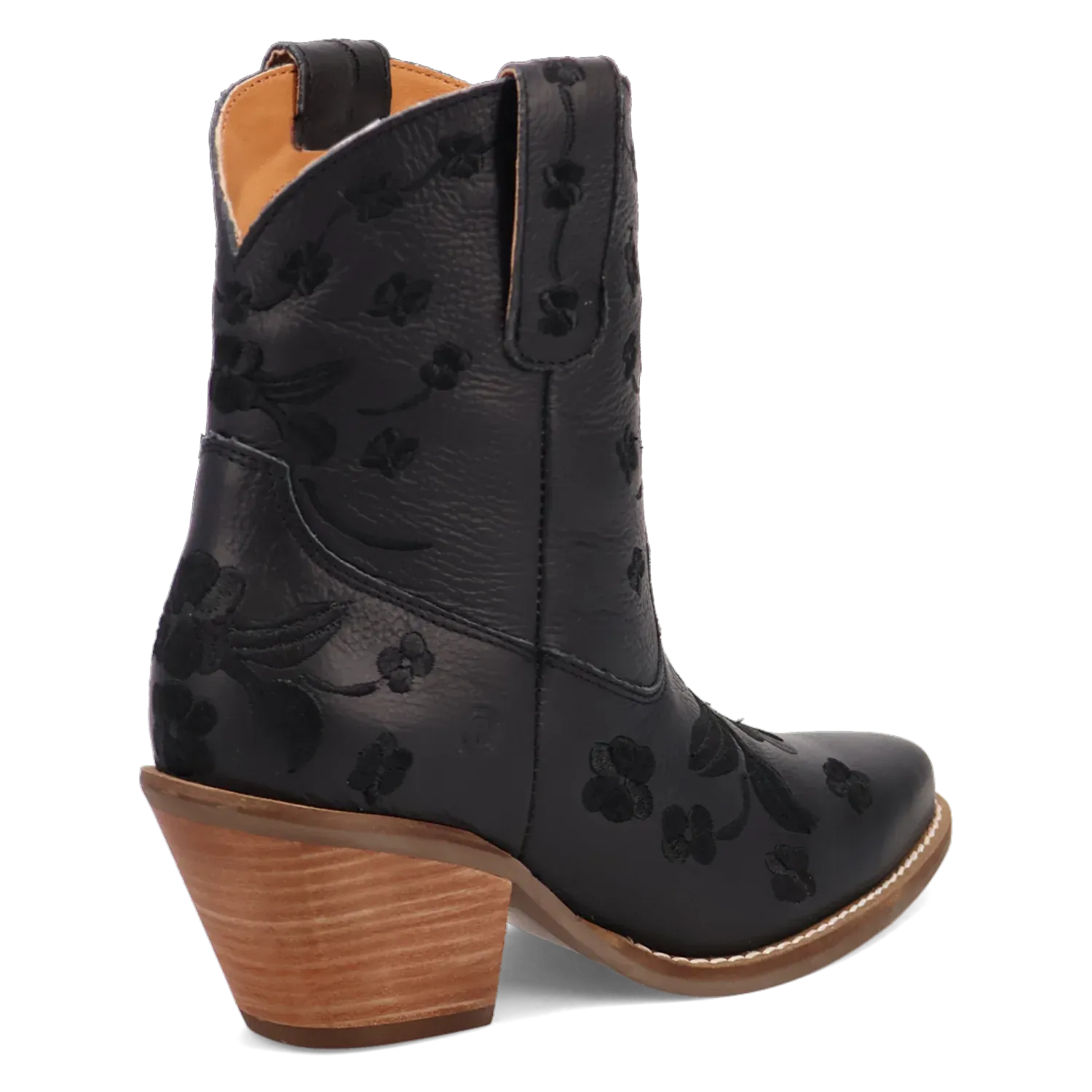 Dan Post Boots Boots Women´s Genuine Leather Sweetheart Bootie Black Color - Dingo