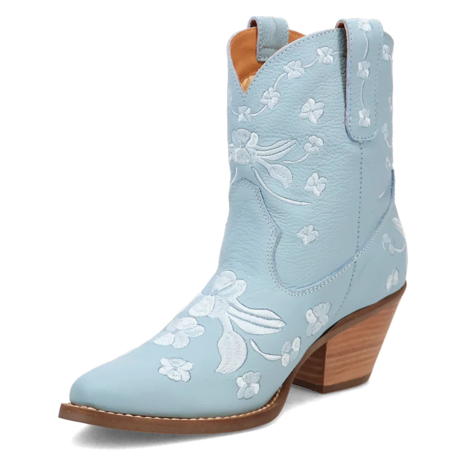 Dan Post Boots Boots Women´s Genuine Leather Sweetheart Bootie Blue Color - Dingo