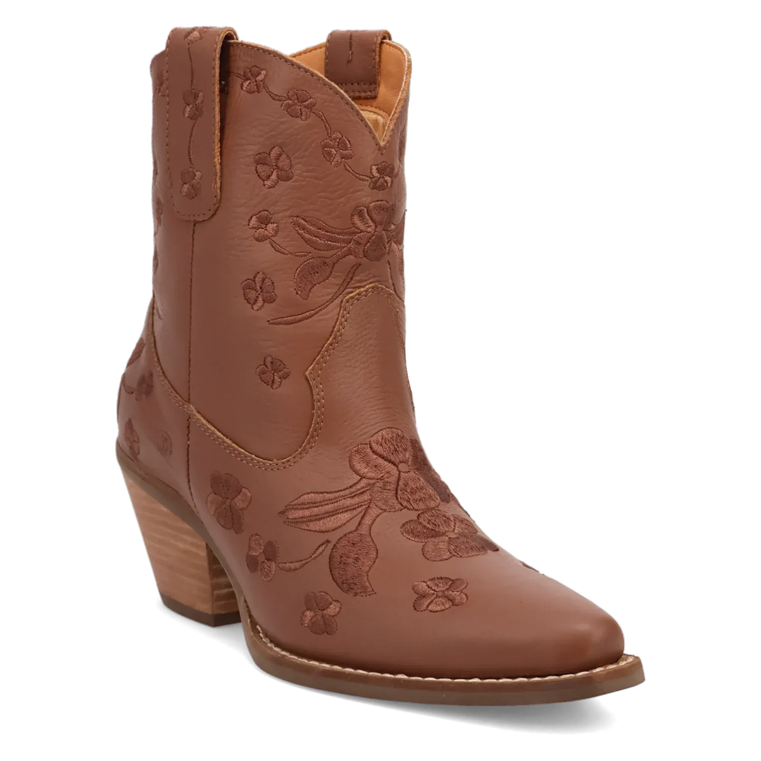 Dan Post Boots Boots Women´s Genuine Leather Sweetheart Bootie Brown Color - Dingo