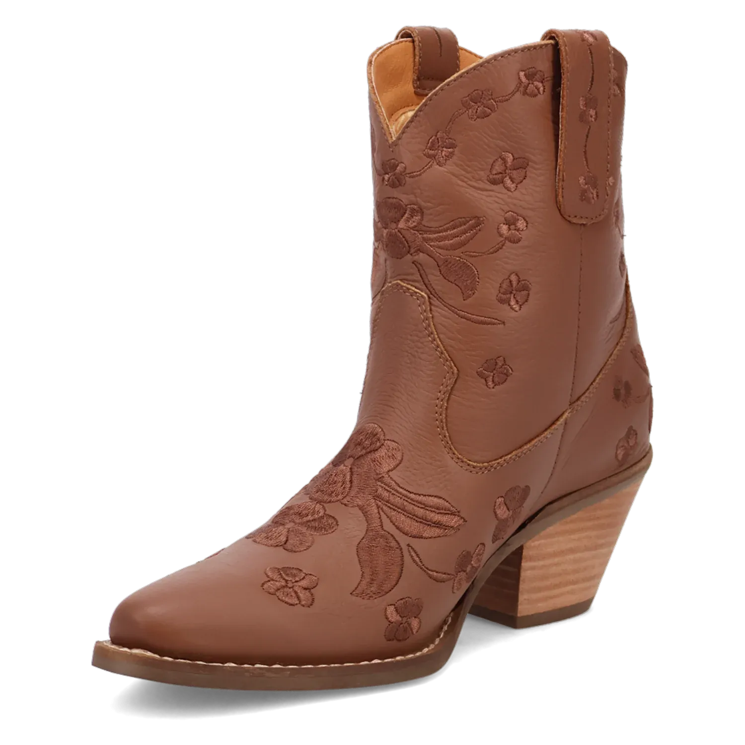 Dan Post Boots Boots Women´s Genuine Leather Sweetheart Bootie Brown Color - Dingo