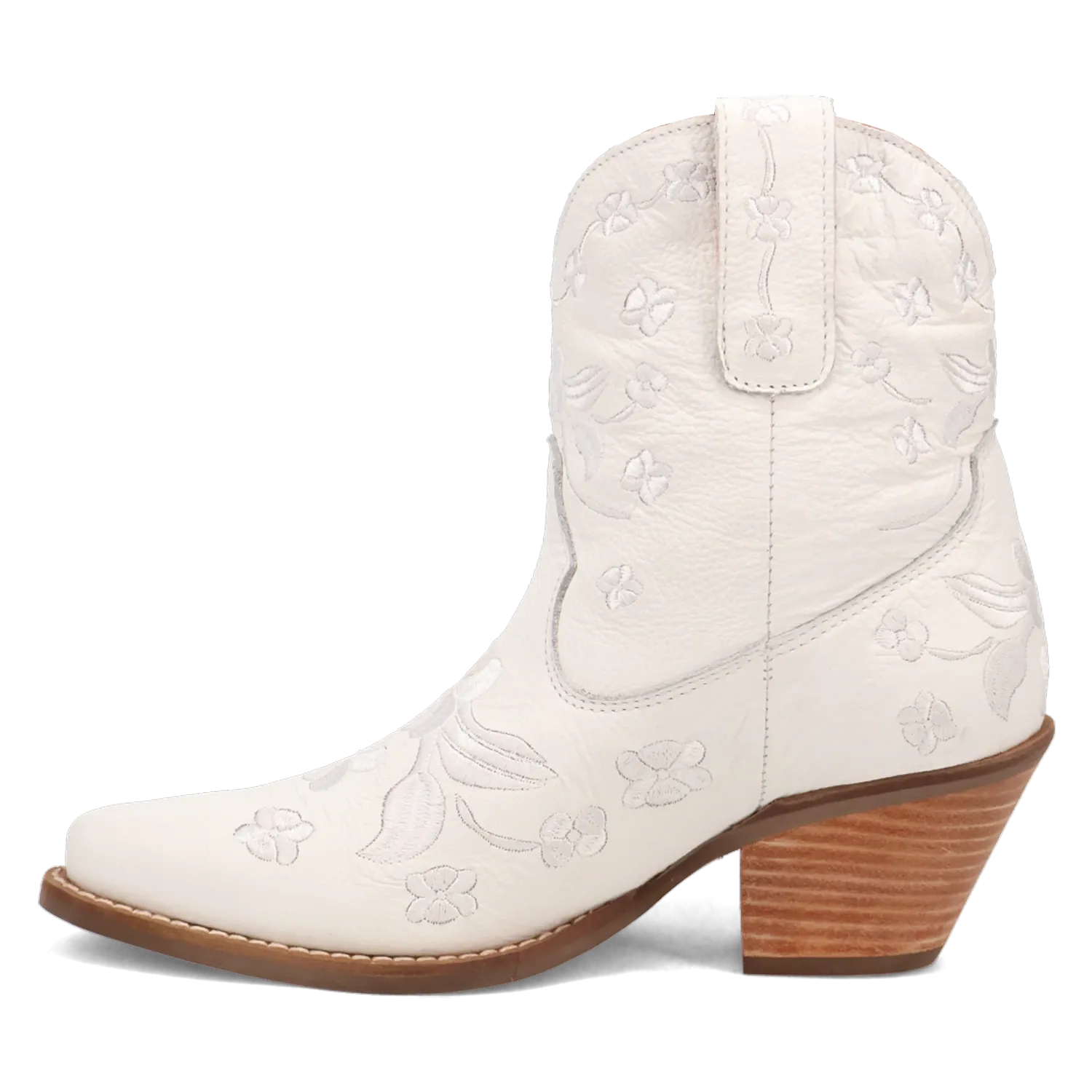 Dan Post Boots Boots Women´s Genuine Leather Sweetheart Bootie White Color - Dingo