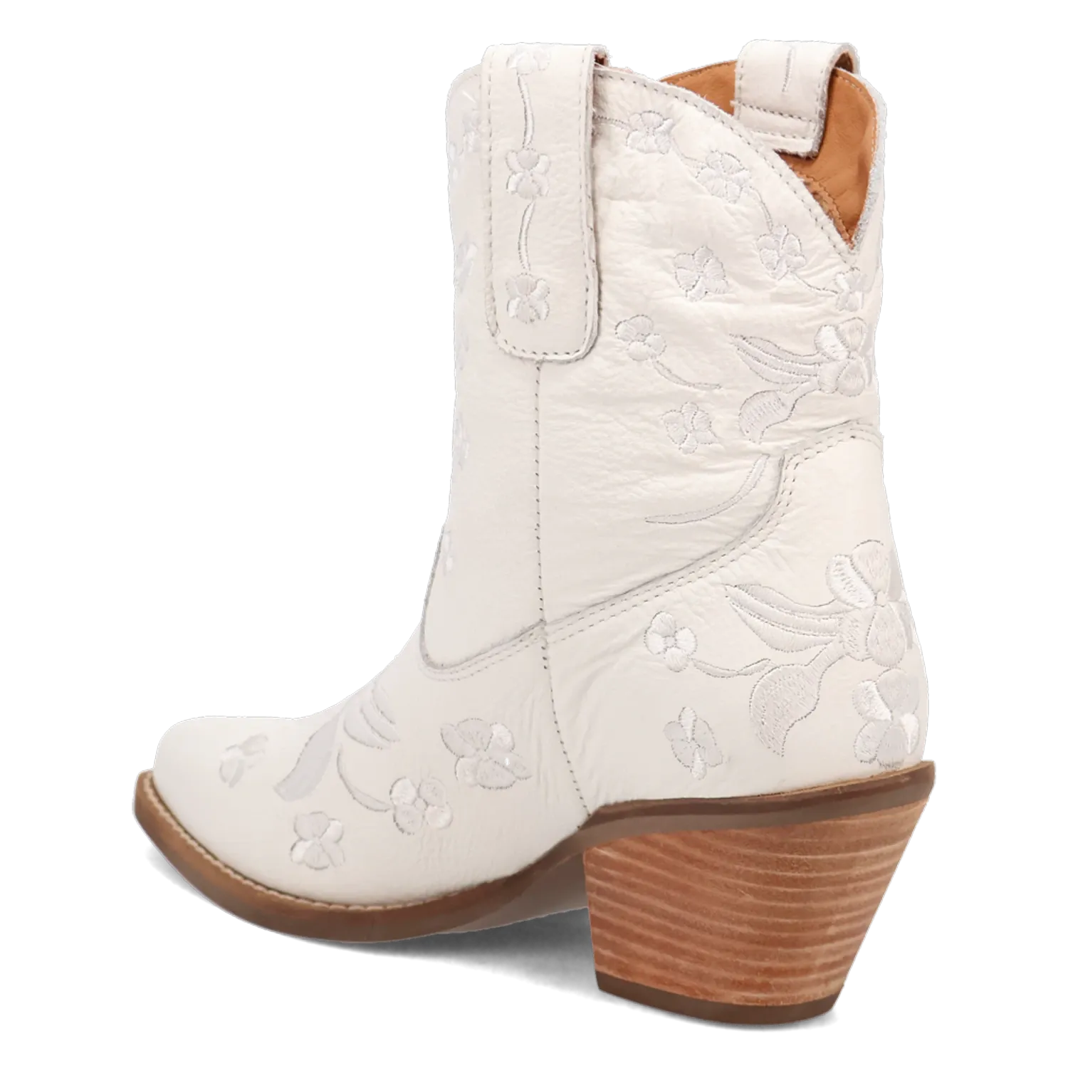 Dan Post Boots Boots Women´s Genuine Leather Sweetheart Bootie White Color - Dingo