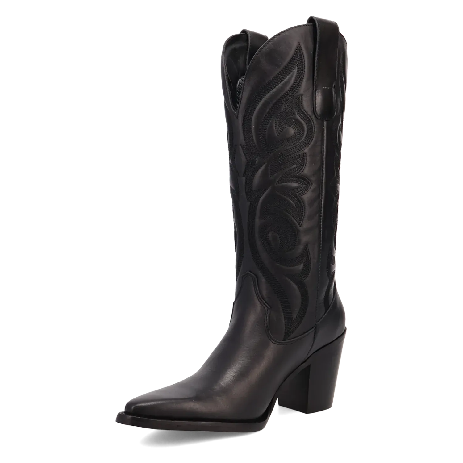 Dan Post Boots Boots Women's Hensley Leather Snip Toe Boots Black Color - Dingo