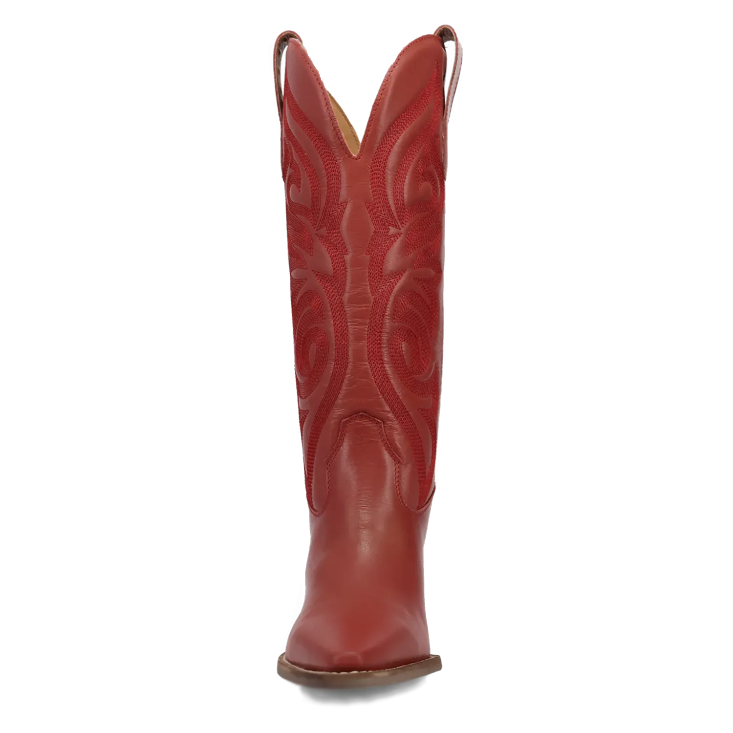 Dan Post Boots Boots Women's Hensley Leather Snip Toe Boots Red Color - Dingo