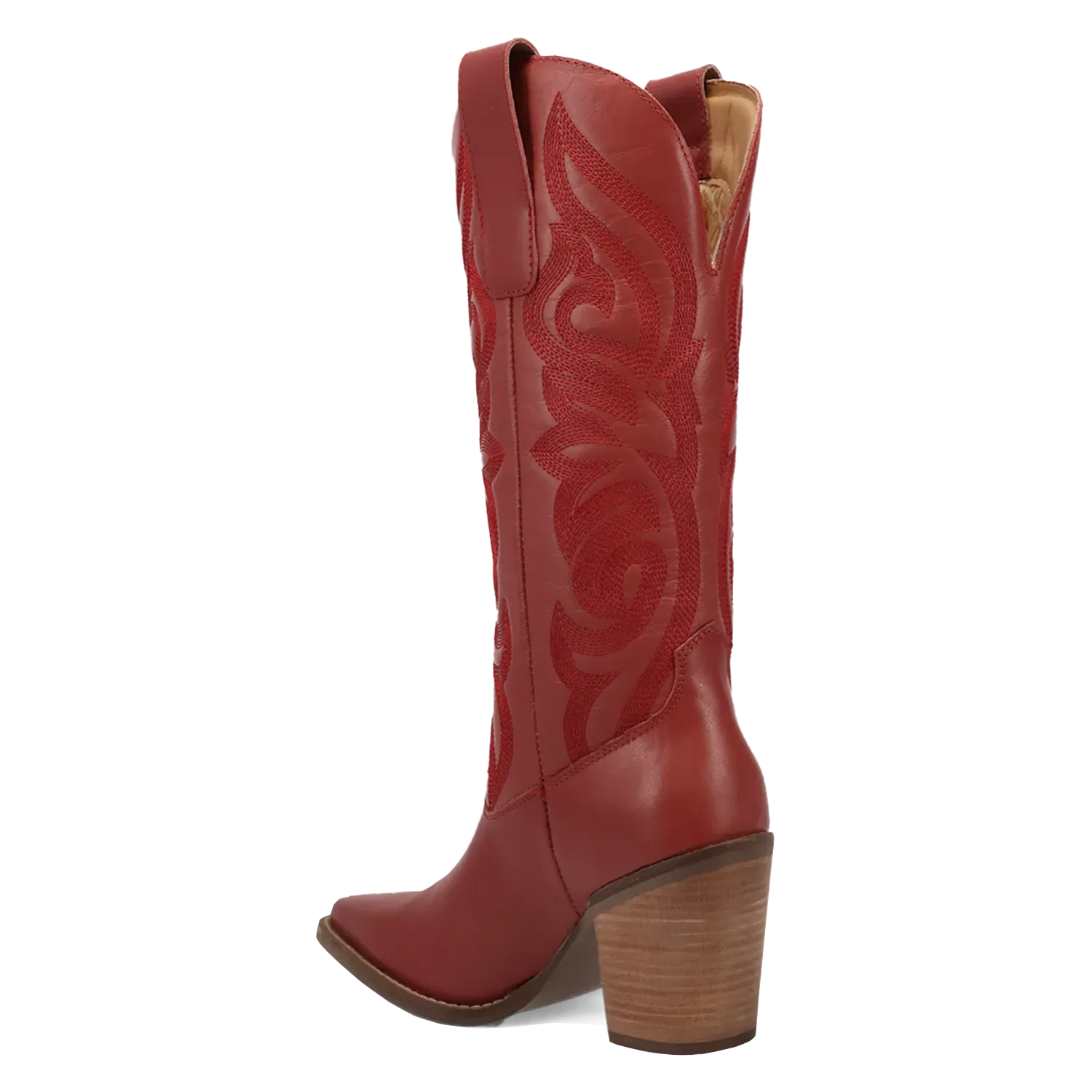 Dan Post Boots Boots Women's Hensley Leather Snip Toe Boots Red Color - Dingo