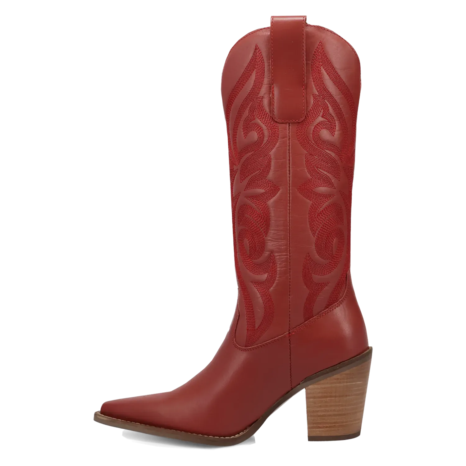 Dan Post Boots Boots Women's Hensley Leather Snip Toe Boots Red Color - Dingo