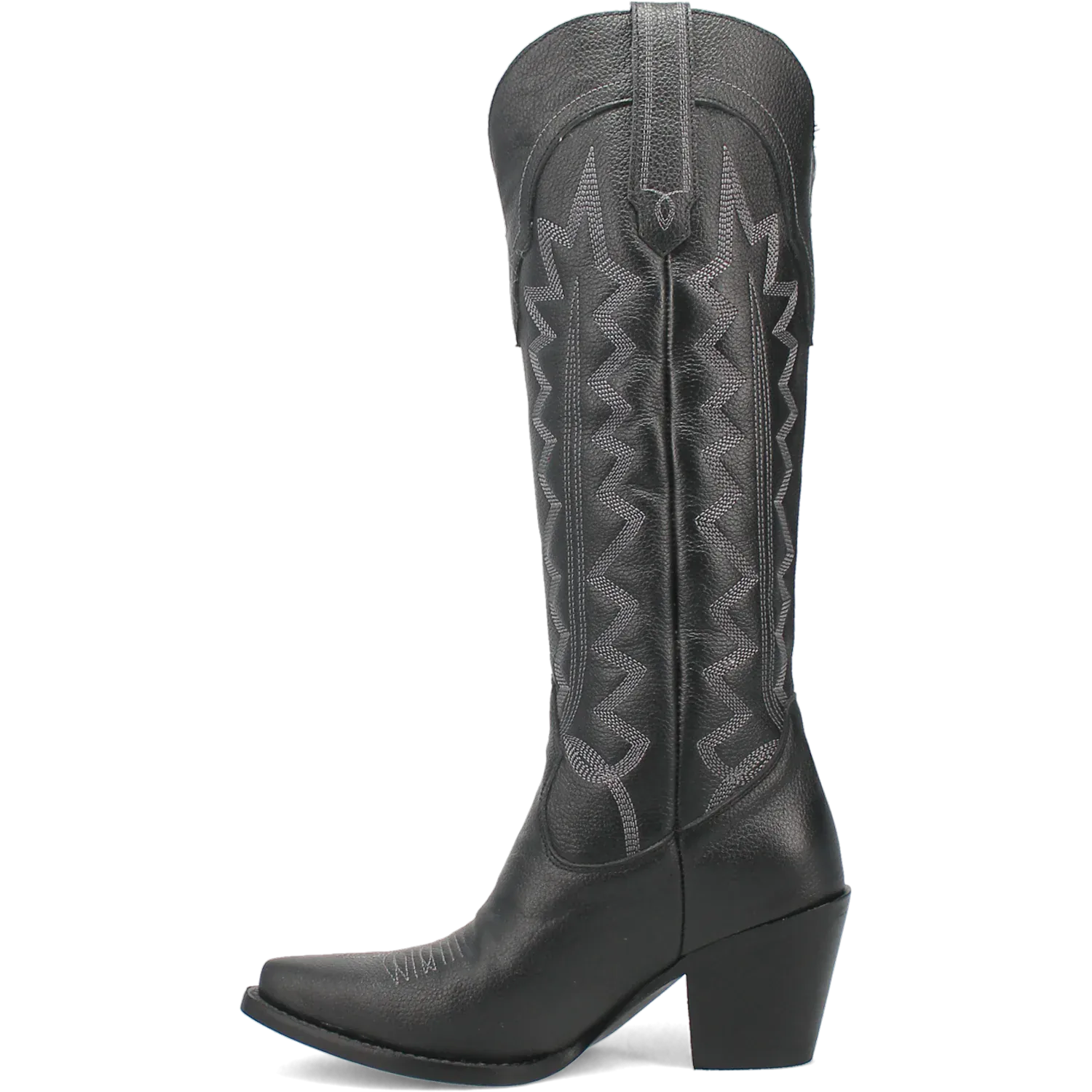 Dan Post Boots Boots Women's High Cotton Leather Tall Boot Black Color - Dingo