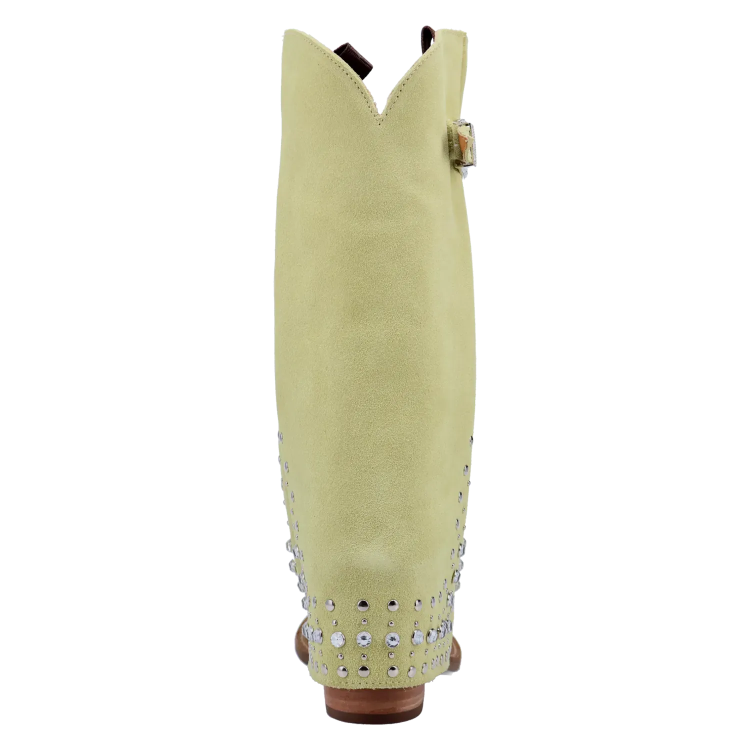 Dan Post Boots Boots Women's Howdy Honey Suede Leather Snip Toe Boots Lime Color - Dingo