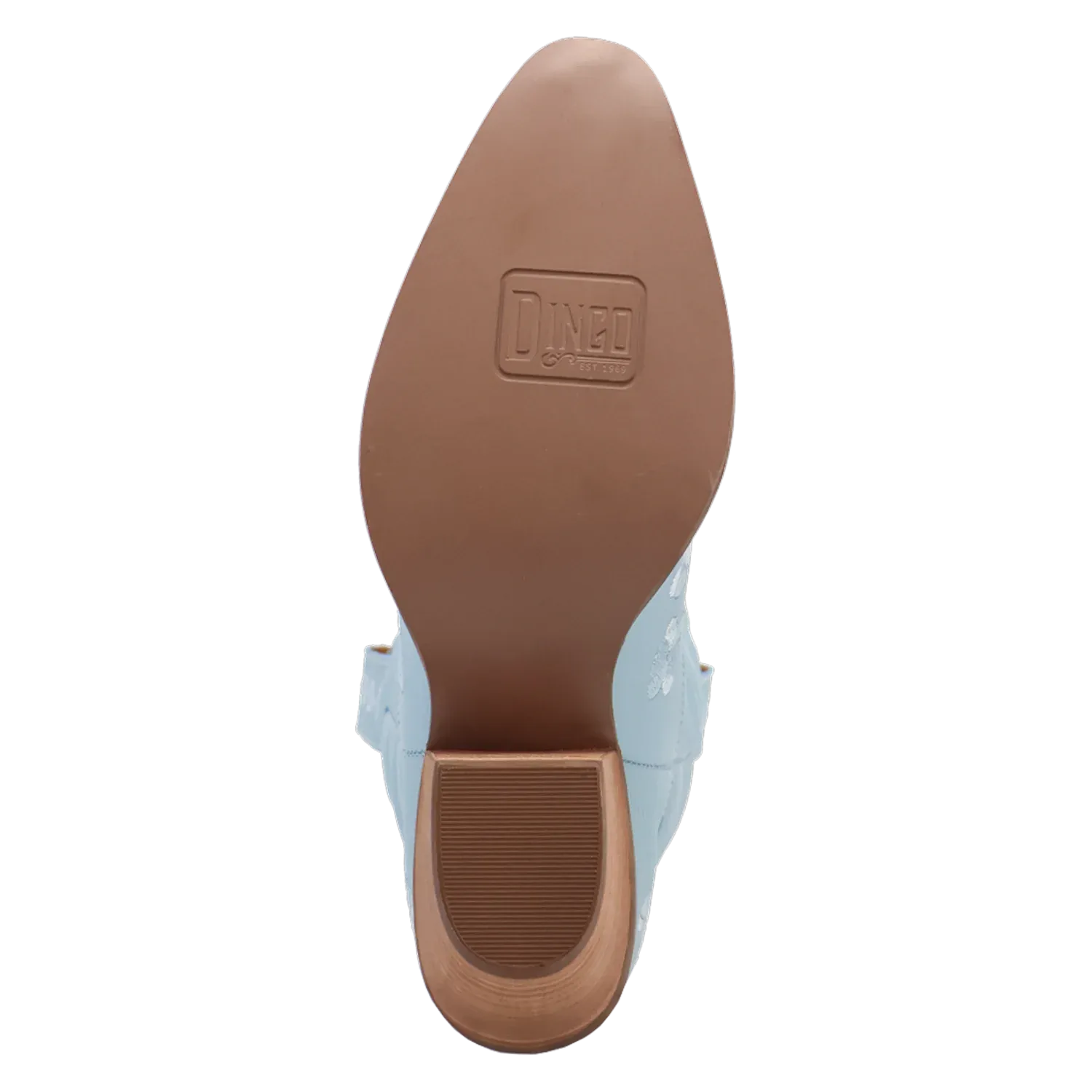 Dan Post Boots Boots Women's Love Bug Leather Snip Toe Boots Blue Color - Dingo