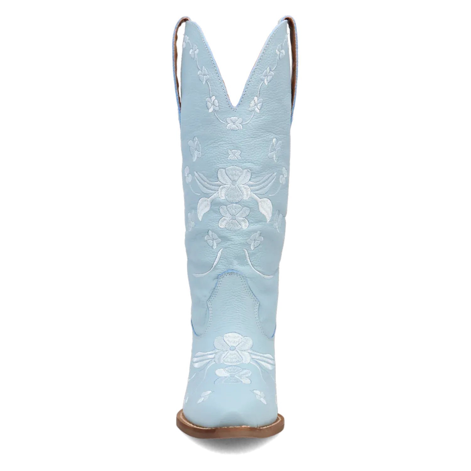 Dan Post Boots Boots Women's Love Bug Leather Snip Toe Boots Blue Color - Dingo
