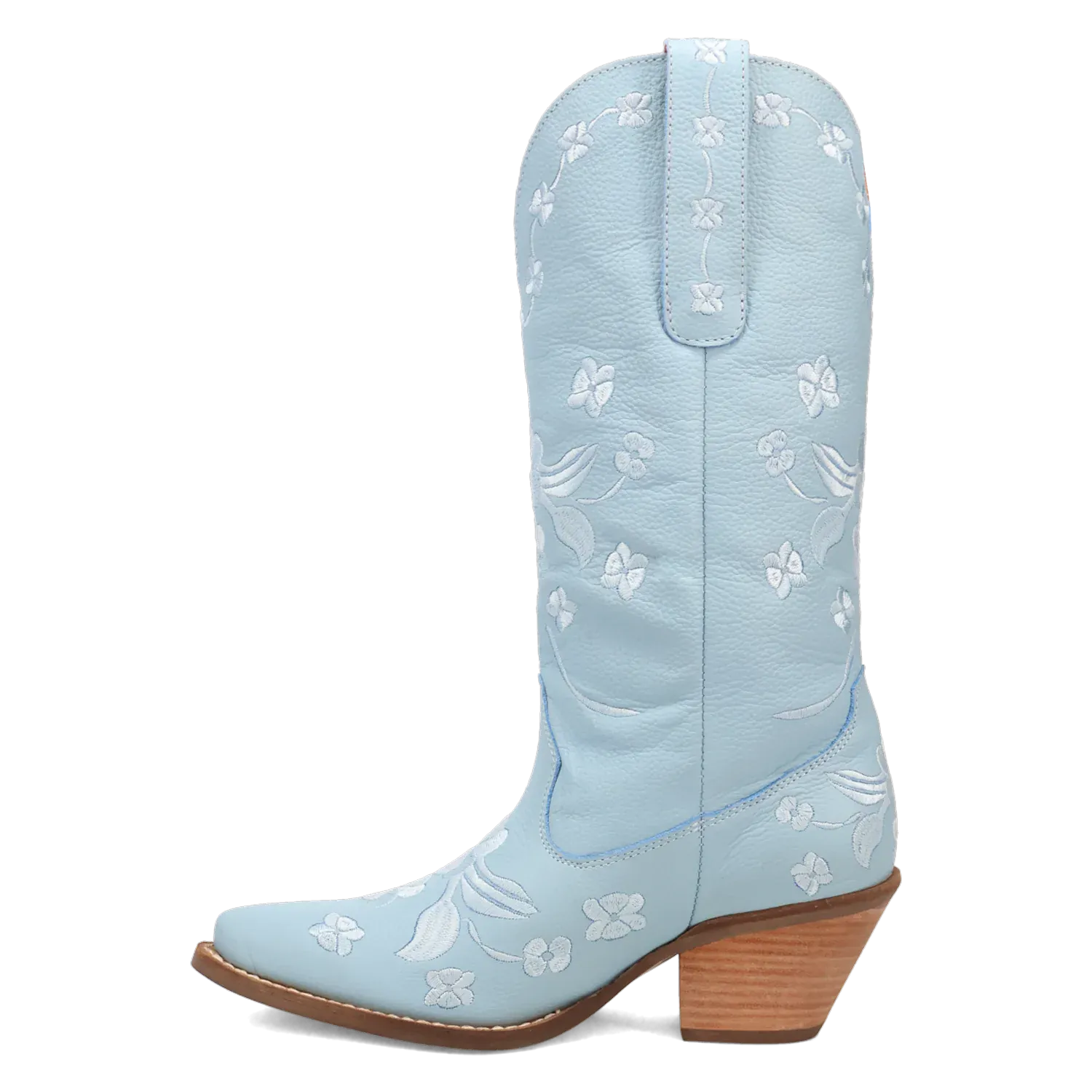 Dan Post Boots Boots Women's Love Bug Leather Snip Toe Boots Blue Color - Dingo