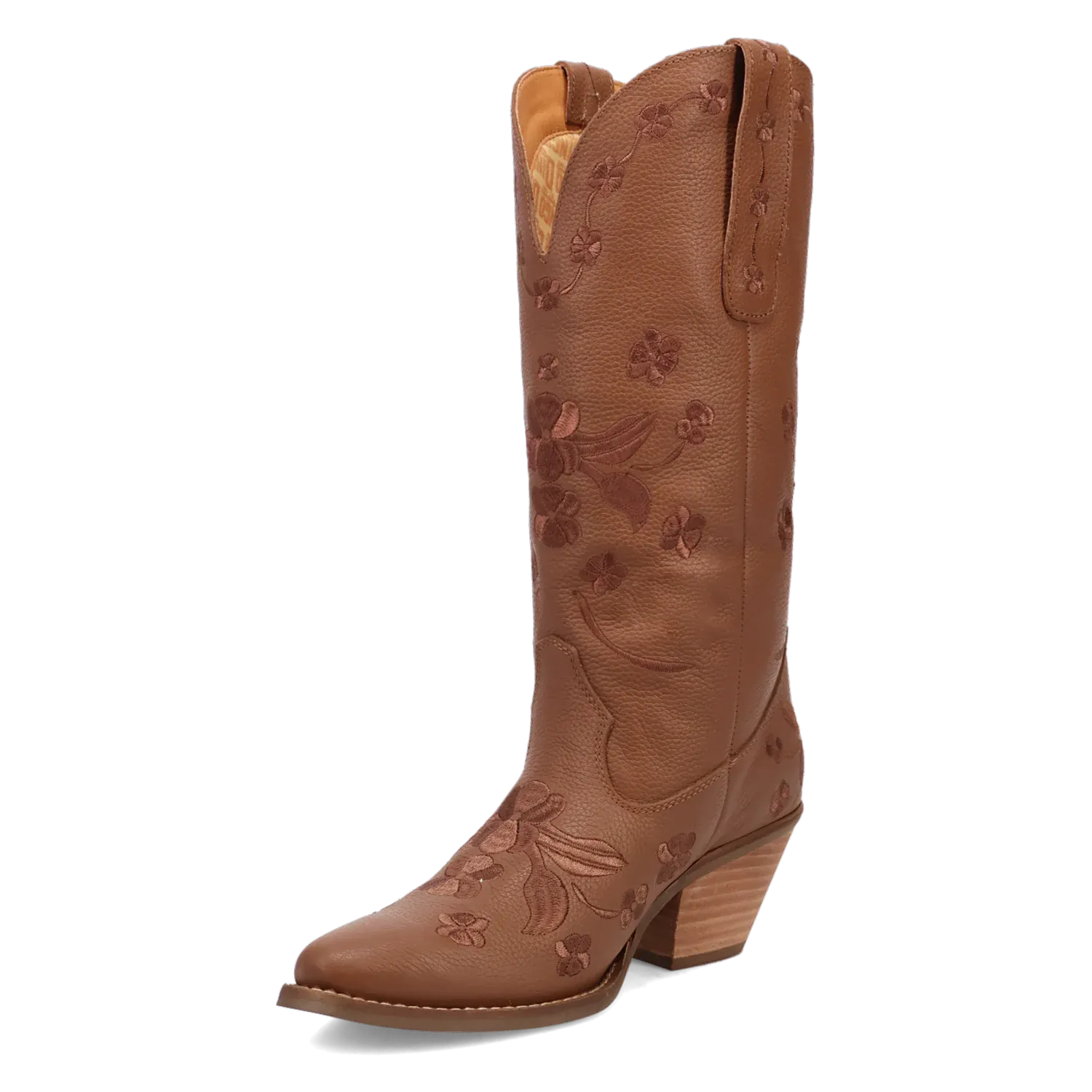 Dan Post Boots Boots Women's Love Bug Leather Snip Toe Boots Brown Color - Dingo