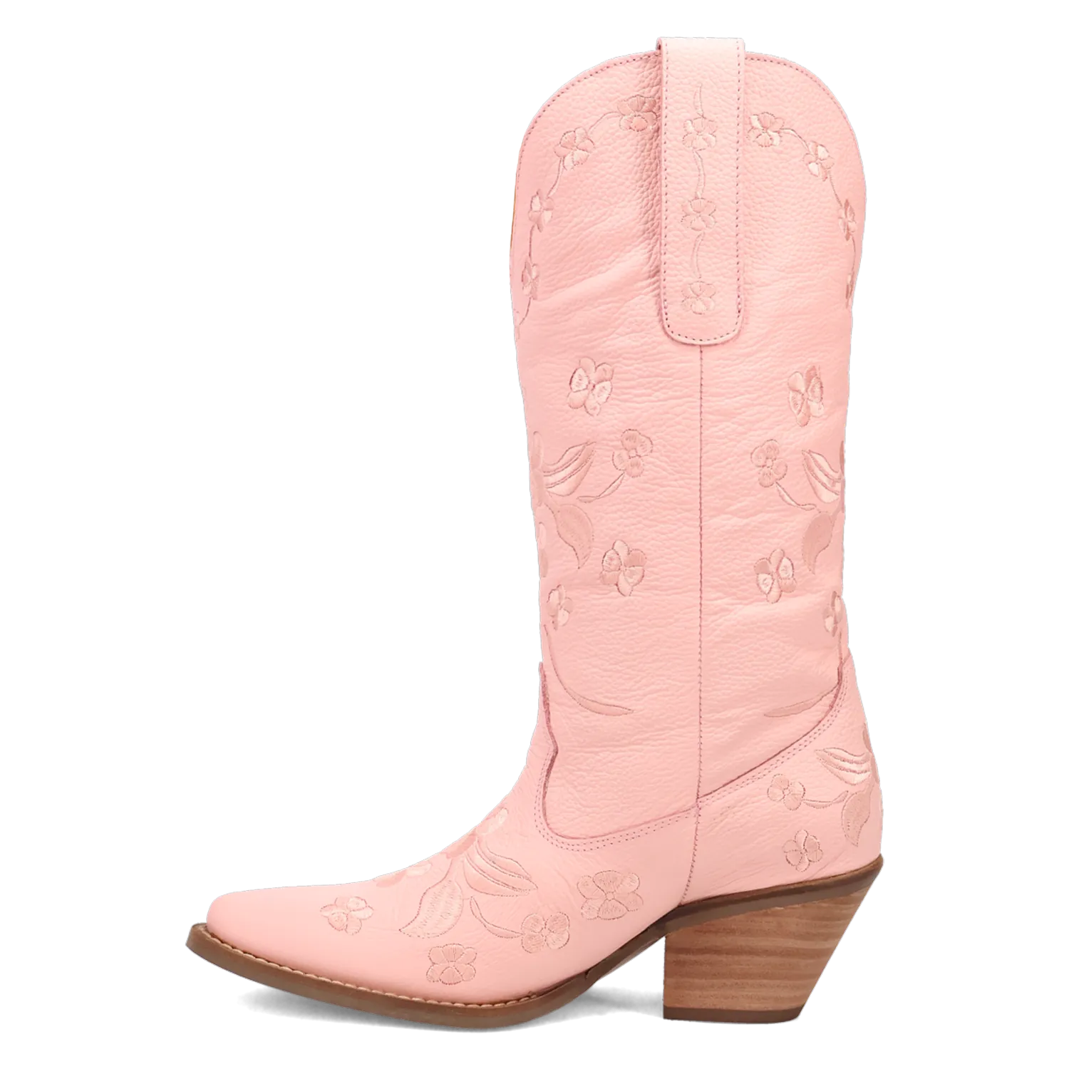 Dan Post Boots Boots Women's Love Bug Leather Snip Toe Boots Pink Color - Dingo