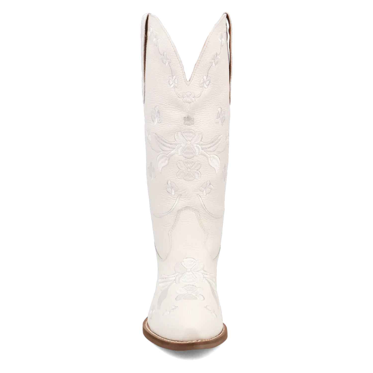 Dan Post Boots Boots Women's Love Bug Leather Snip Toe Boots White Color - Dingo