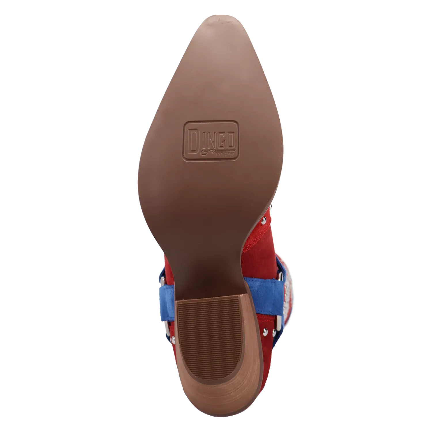Dan Post Boots Boots Women's Lucky Stars Suede Leather Boot Multi Color - Dingo