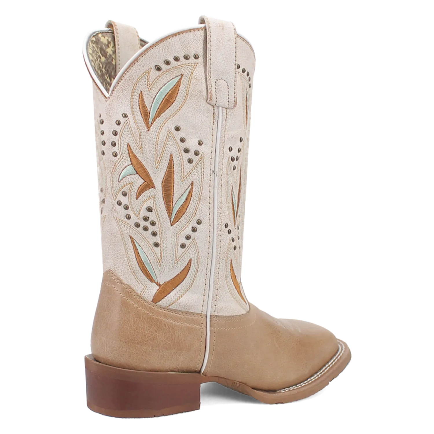 Dan Post Boots Boots Women's Lydia Leather Wide Square Toe Boots Sand Color - Dan Post Boots