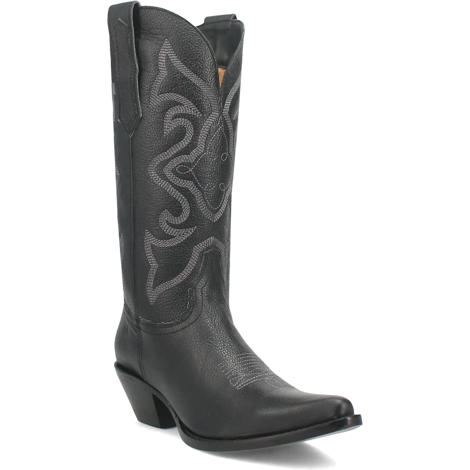 Dan Post Boots Boots Women's Out West Leather Snip Toe Boots Black Color - Dingo