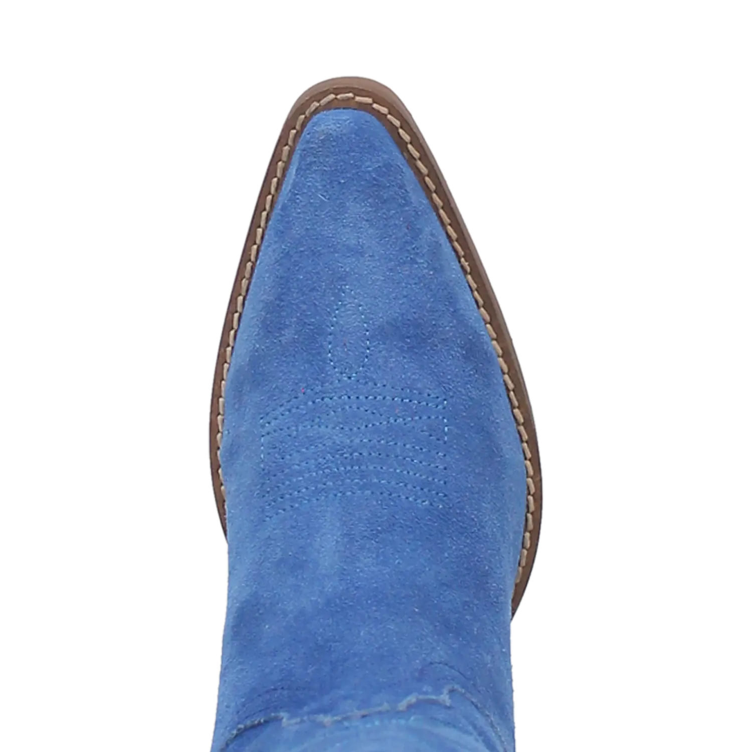 Dan Post Boots Boots Women's Out West Leather Snip Toe Boots Blue Color - Dingo