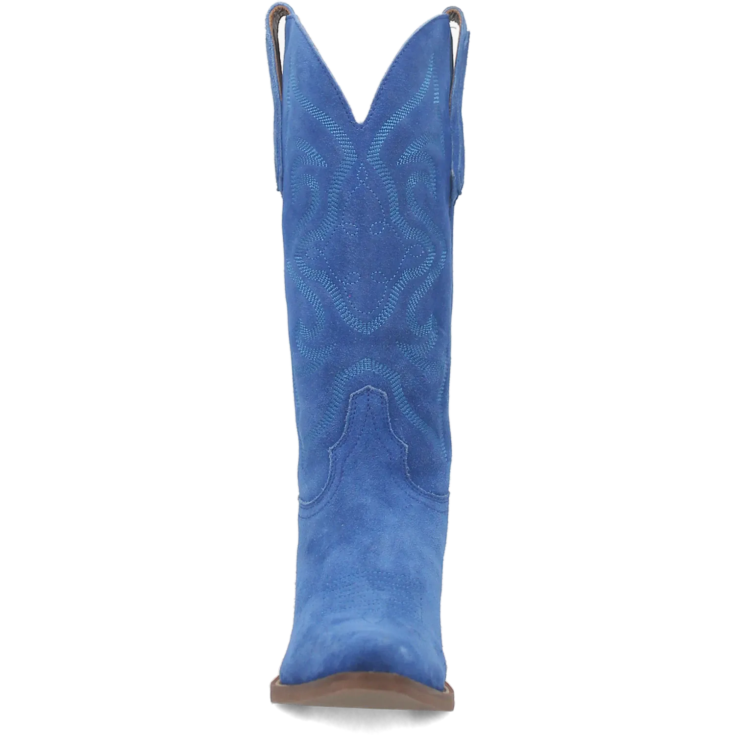 Dan Post Boots Boots Women's Out West Leather Snip Toe Boots Blue Color - Dingo
