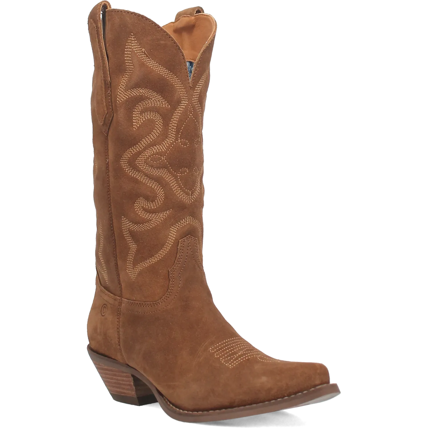 Dan Post Boots Boots Women's Out West Leather Snip Toe Boots Camel Color - Dingo