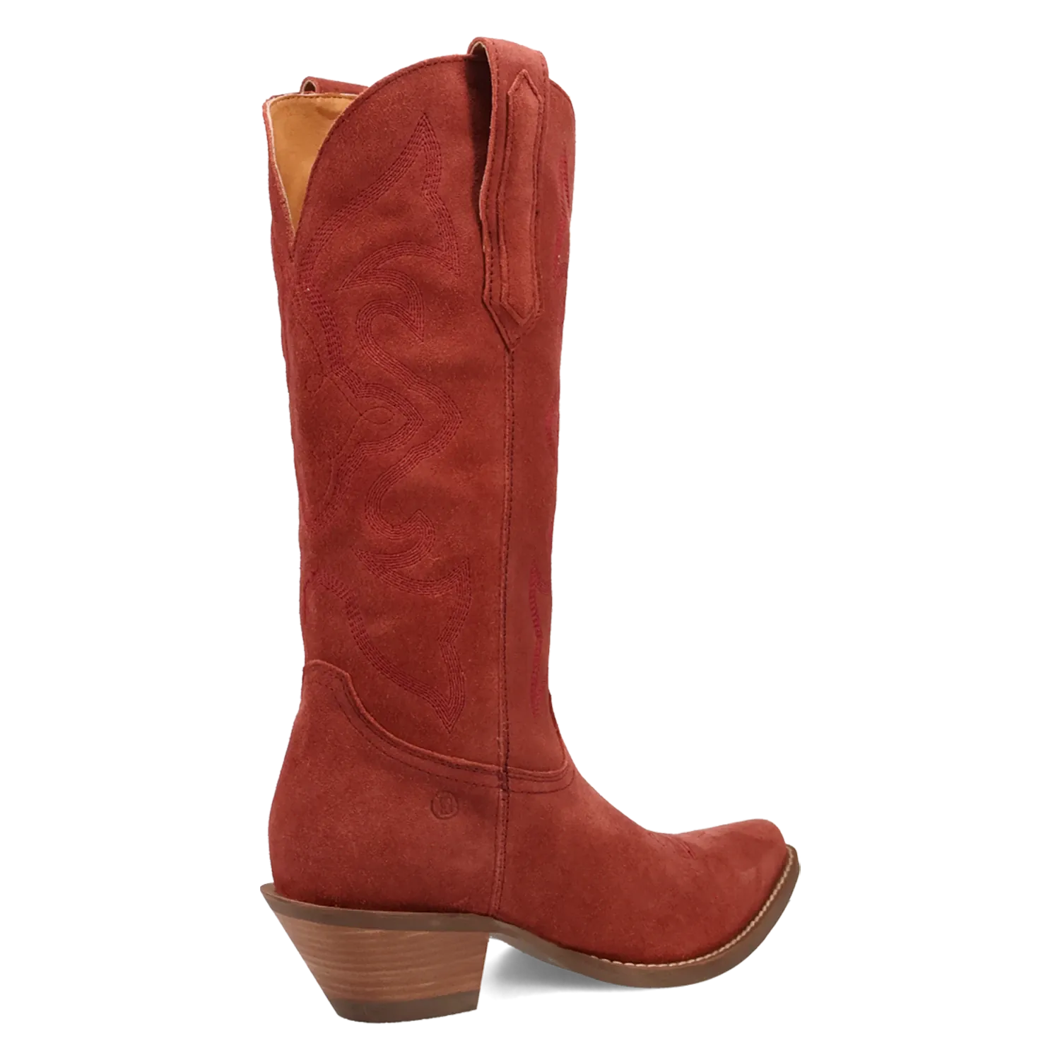 Dan Post Boots Boots Women's Out West Leather Snip Toe Boots Cranberry Color - Dingo