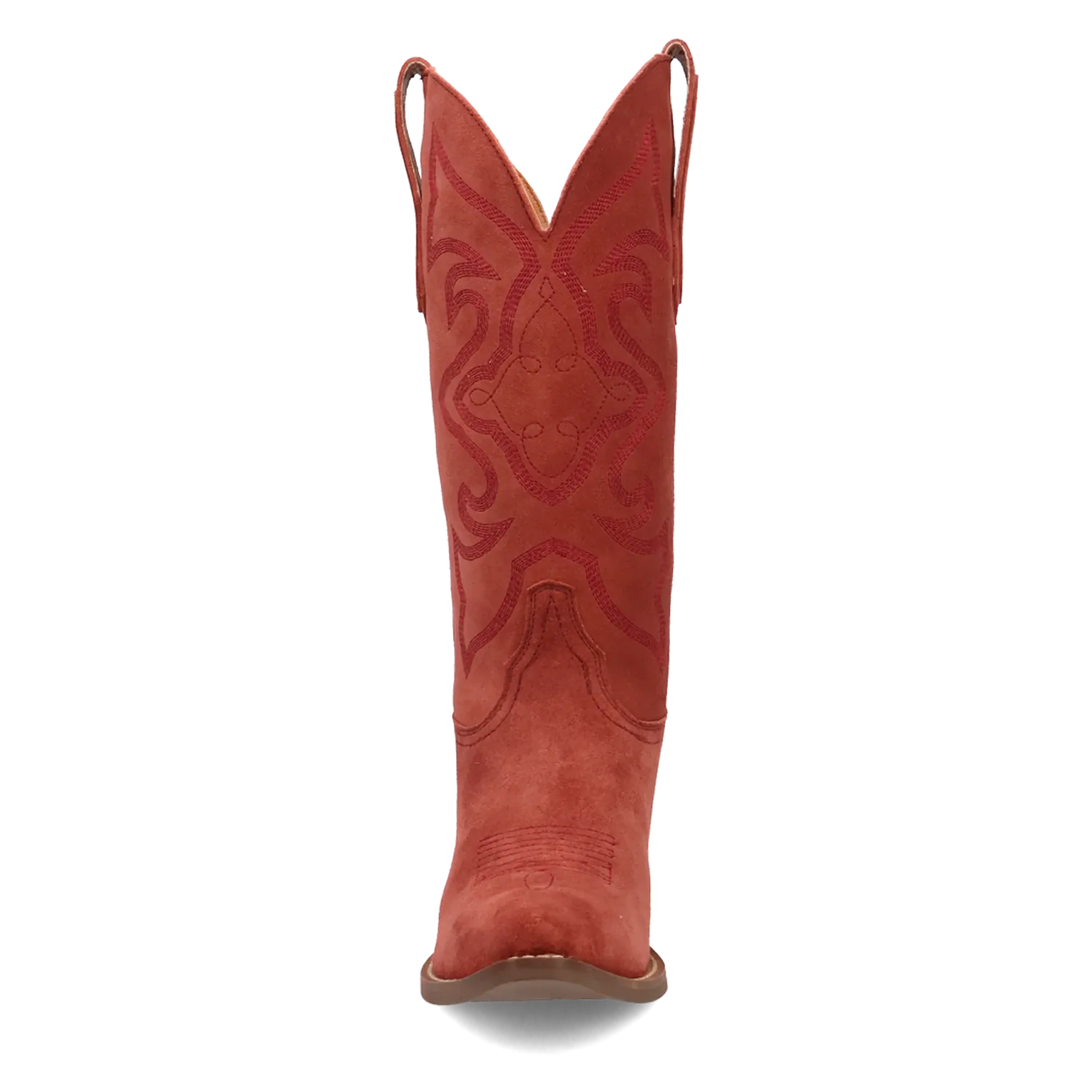 Dan Post Boots Boots Women's Out West Leather Snip Toe Boots Cranberry Color - Dingo