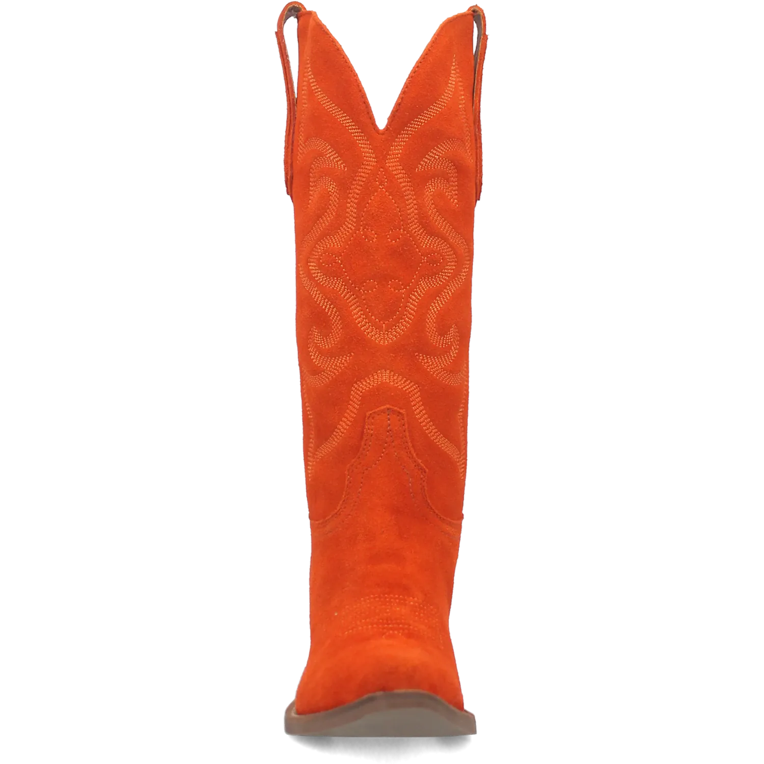 Dan Post Boots Boots Women's Out West Leather Snip Toe Boots Orange Color - Dingo