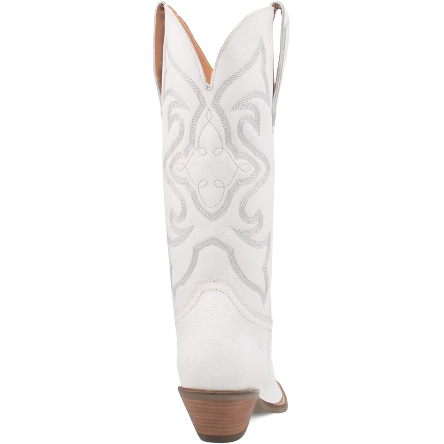 Dan Post Boots Boots Women's Out West Leather Snip Toe Boots White Color - Dingo