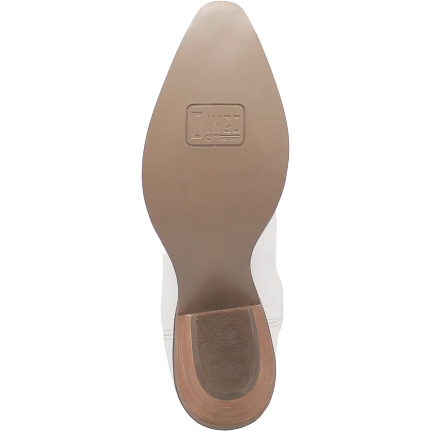 Dan Post Boots Boots Women's Out West Leather Snip Toe Boots White Color - Dingo