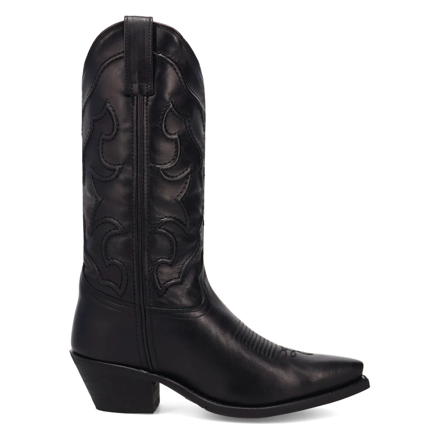 Dan Post Boots Boots Women's Reva Leather Snip Toe Boots Black Color - Laredo Boots