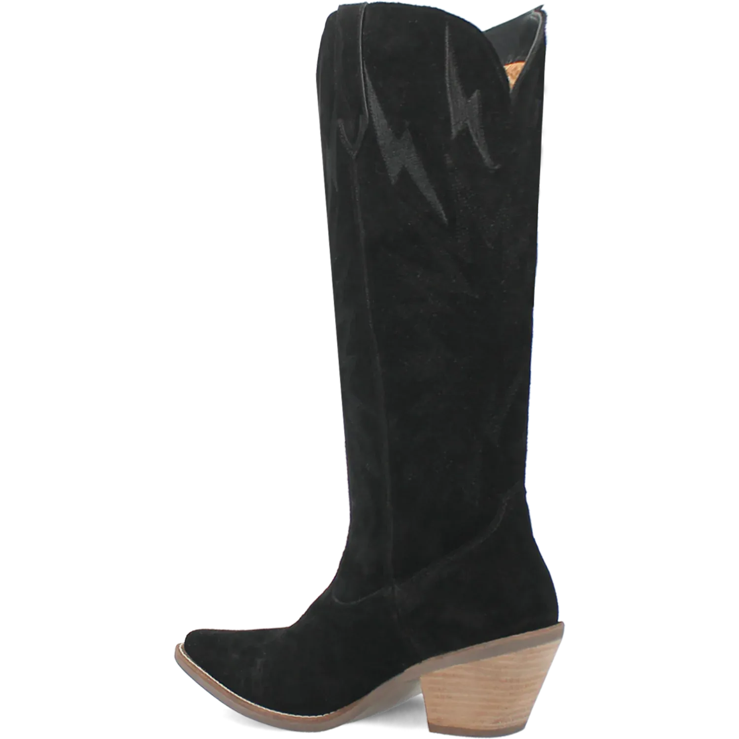Dan Post Boots Boots Women's Thunder Road Suede Leather Tall Boot Black Color - Dingo
