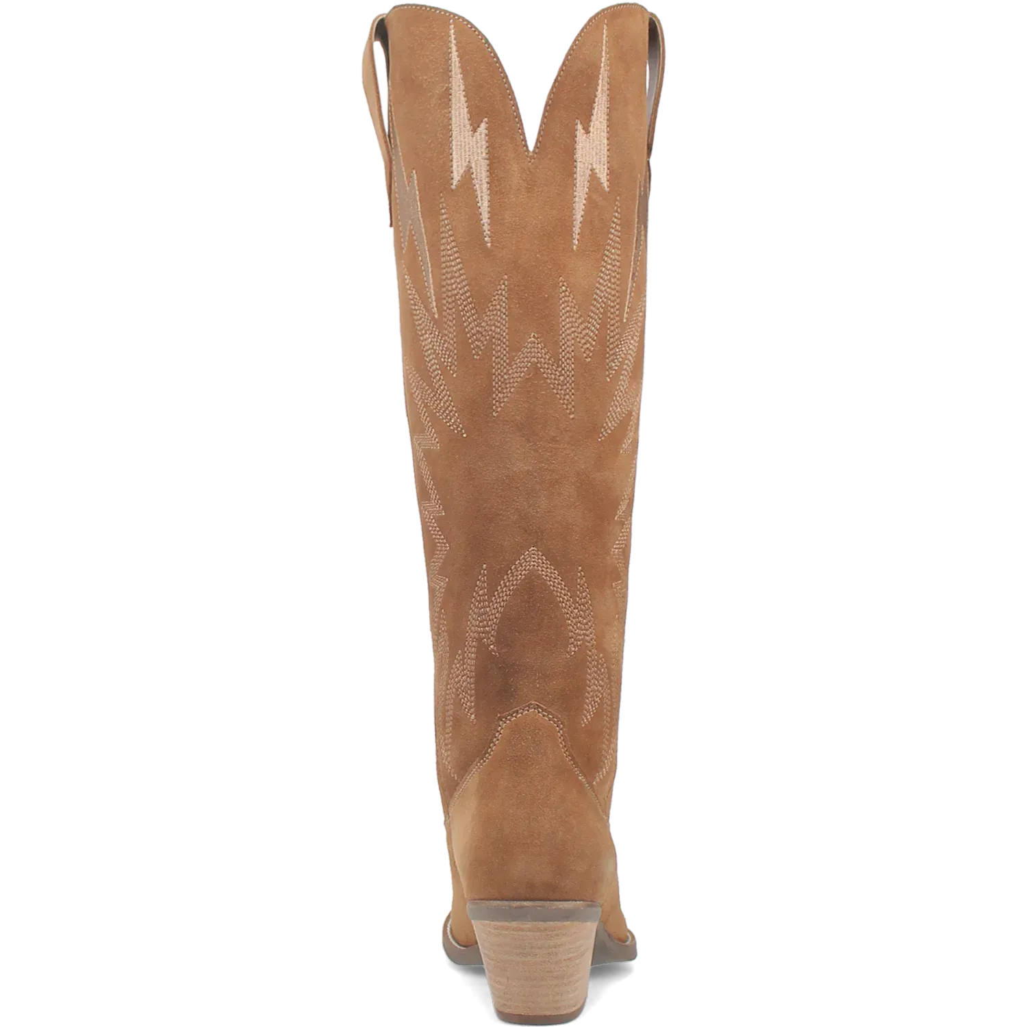 Dan Post Boots Boots Women's Thunder Road Suede Leather Tall Boot Camel Brown Color - Dingo