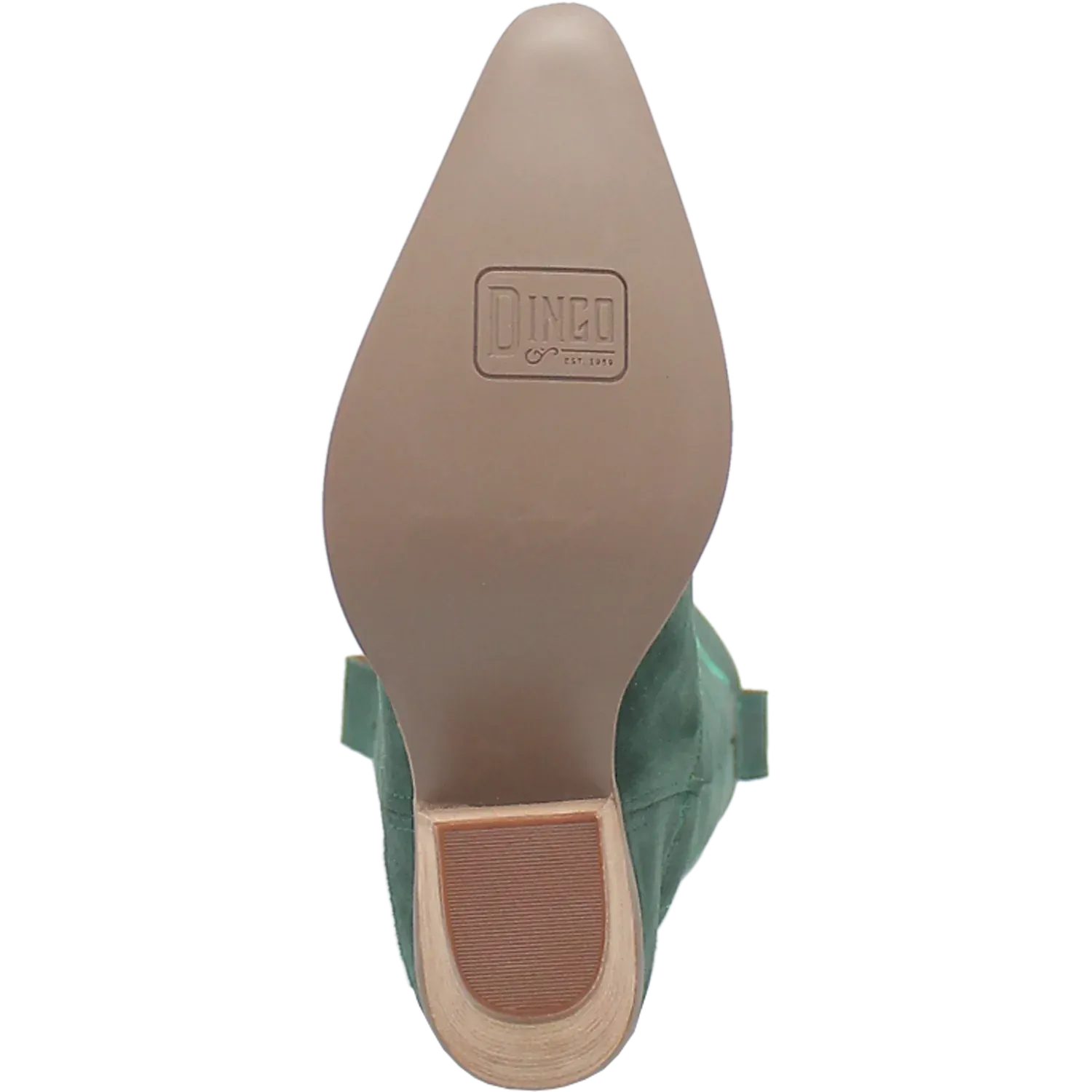 Dan Post Boots Boots Women's Thunder Road Suede Leather Tall Boot Green Color - Dingo