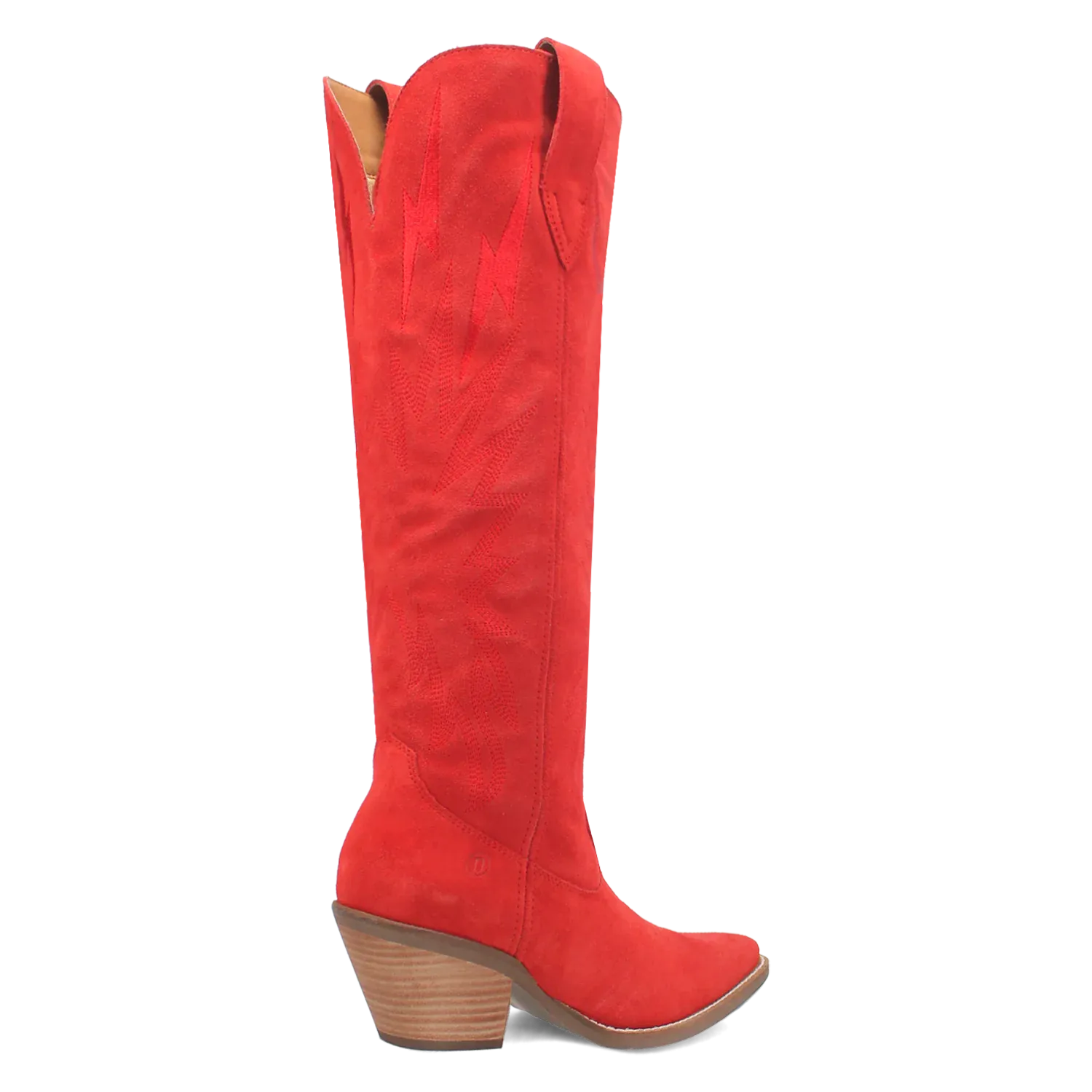 Dan Post Boots Boots Women's Thunder Road Suede Leather Tall Boot Red Color - Dingo