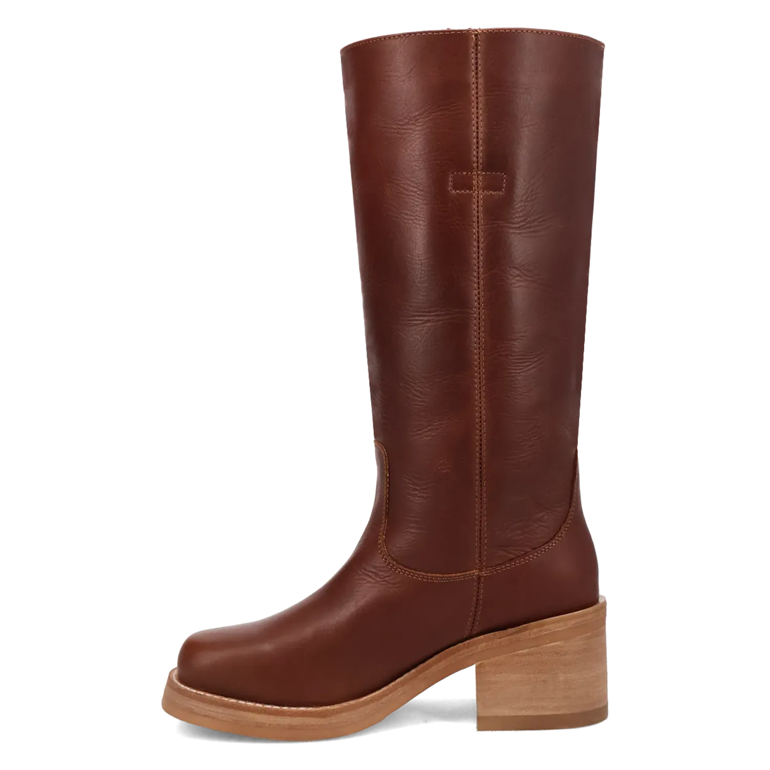 Dan Post Boots Boots Women's Vagabond Leather Round Toe Boots Brown Color - Dingo