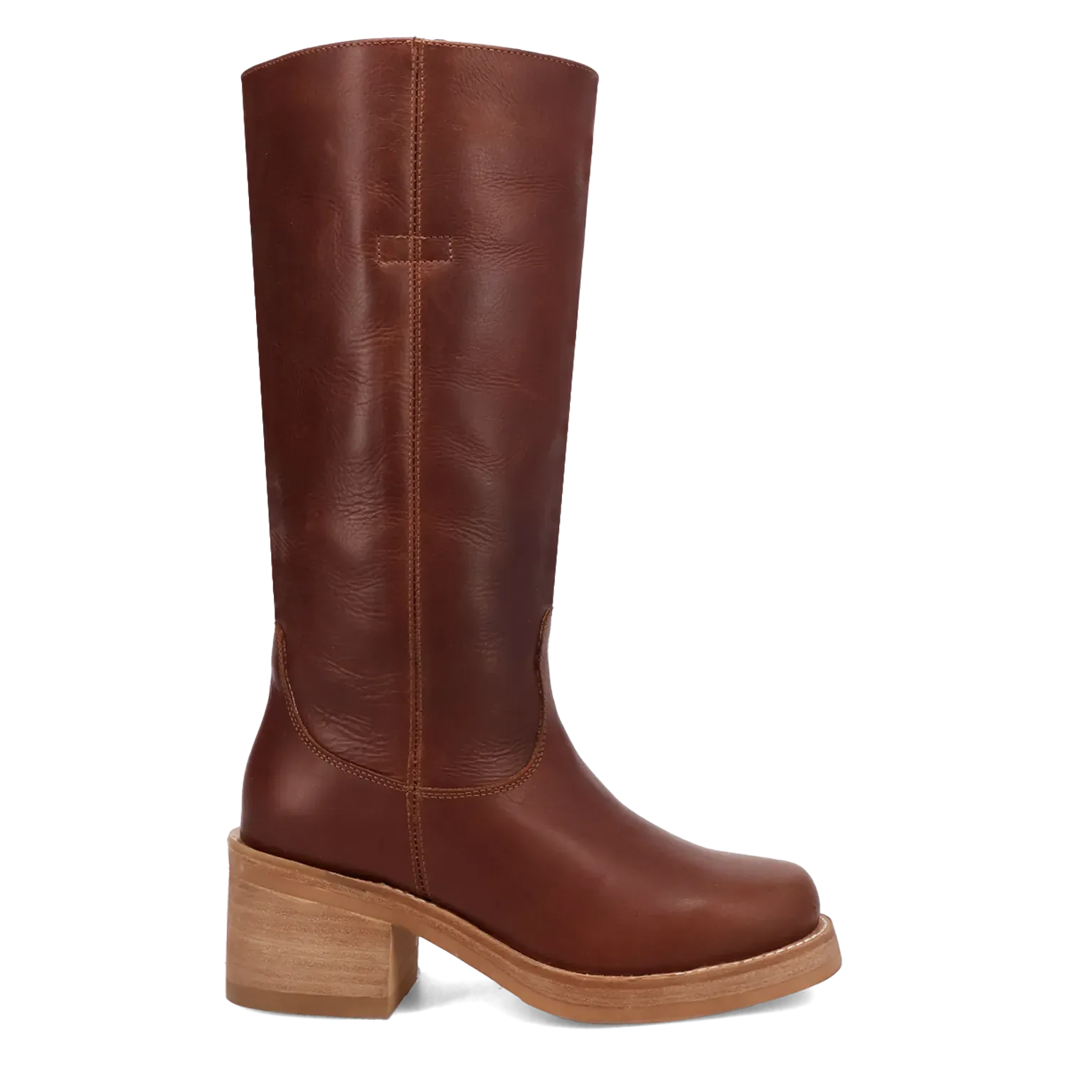 Dan Post Boots Boots Women's Vagabond Leather Round Toe Boots Brown Color - Dingo
