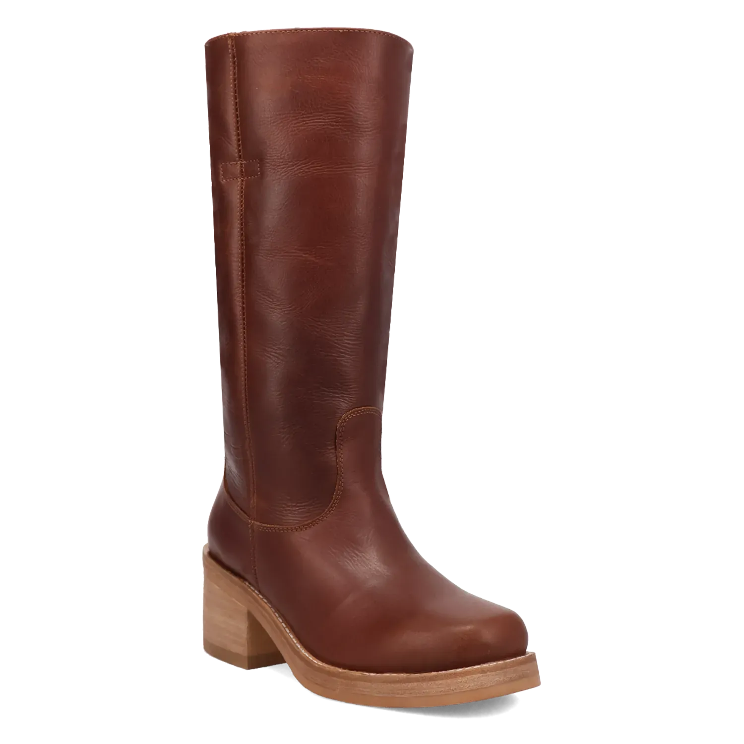 Dan Post Boots Boots Women's Vagabond Leather Round Toe Boots Brown Color - Dingo