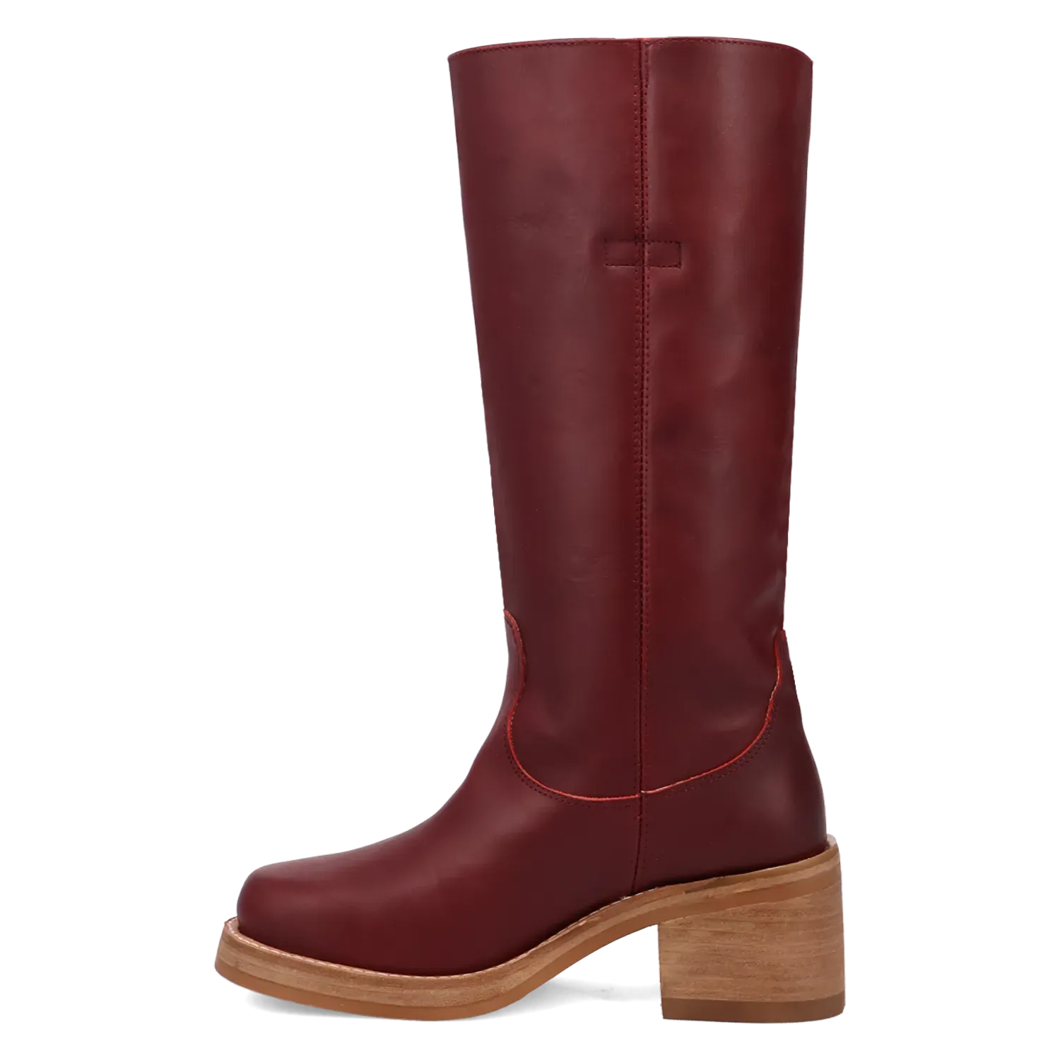 Dan Post Boots Boots Women's Vagabond Leather Round Toe Boots Merlot Color - Dingo