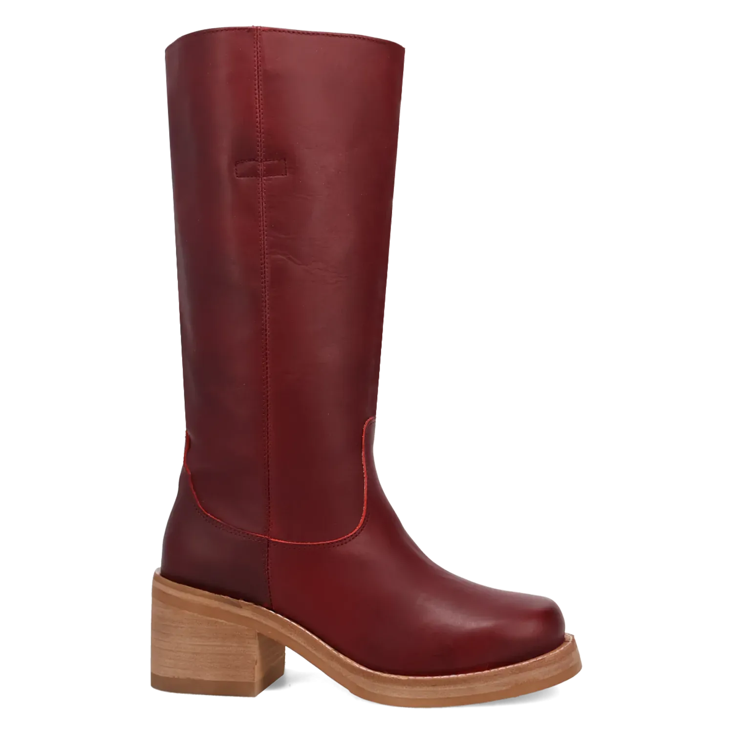 Dan Post Boots Boots Women's Vagabond Leather Round Toe Boots Merlot Color - Dingo