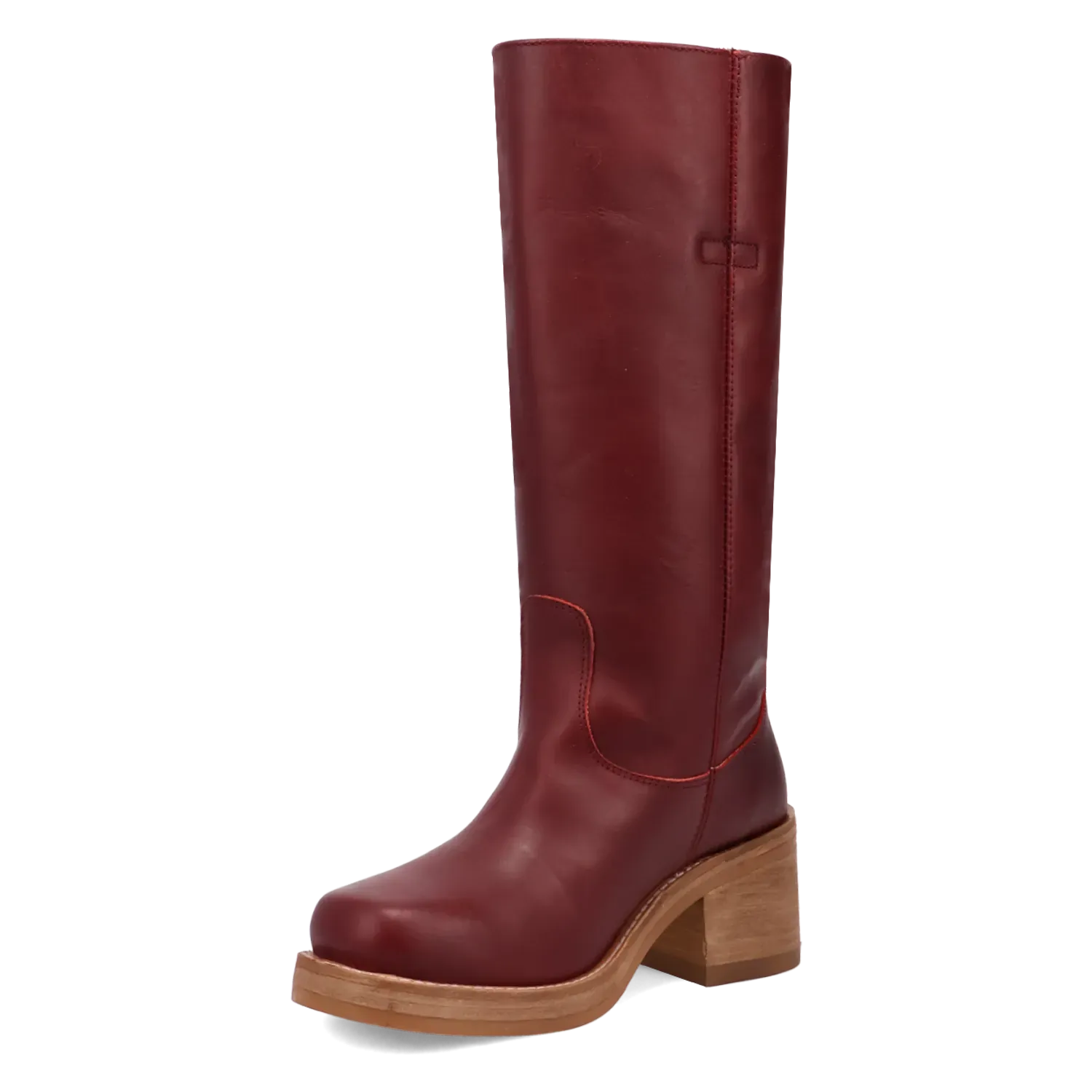 Dan Post Boots Boots Women's Vagabond Leather Round Toe Boots Merlot Color - Dingo