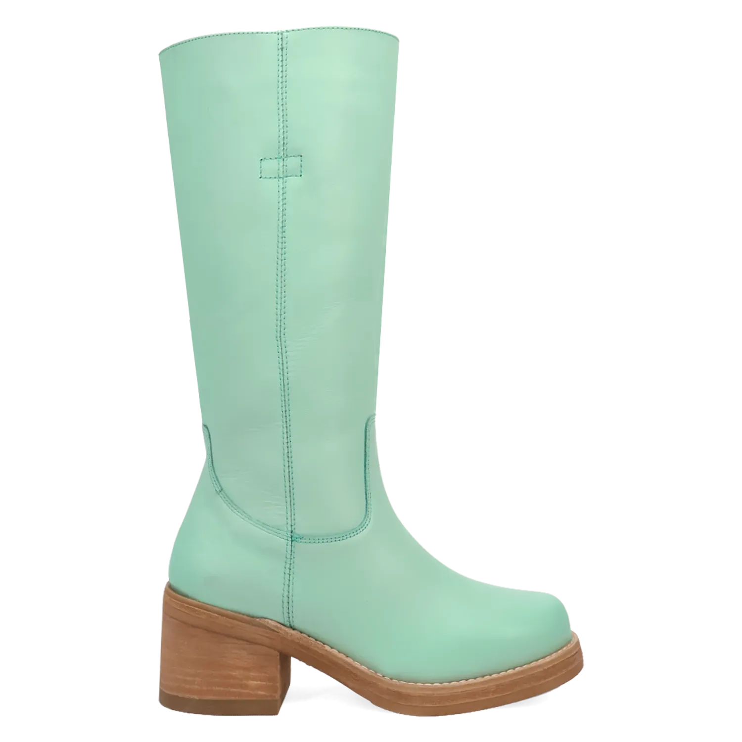 Dan Post Boots Boots Women's Vagabond Leather Round Toe Boots Mint Color - Dingo