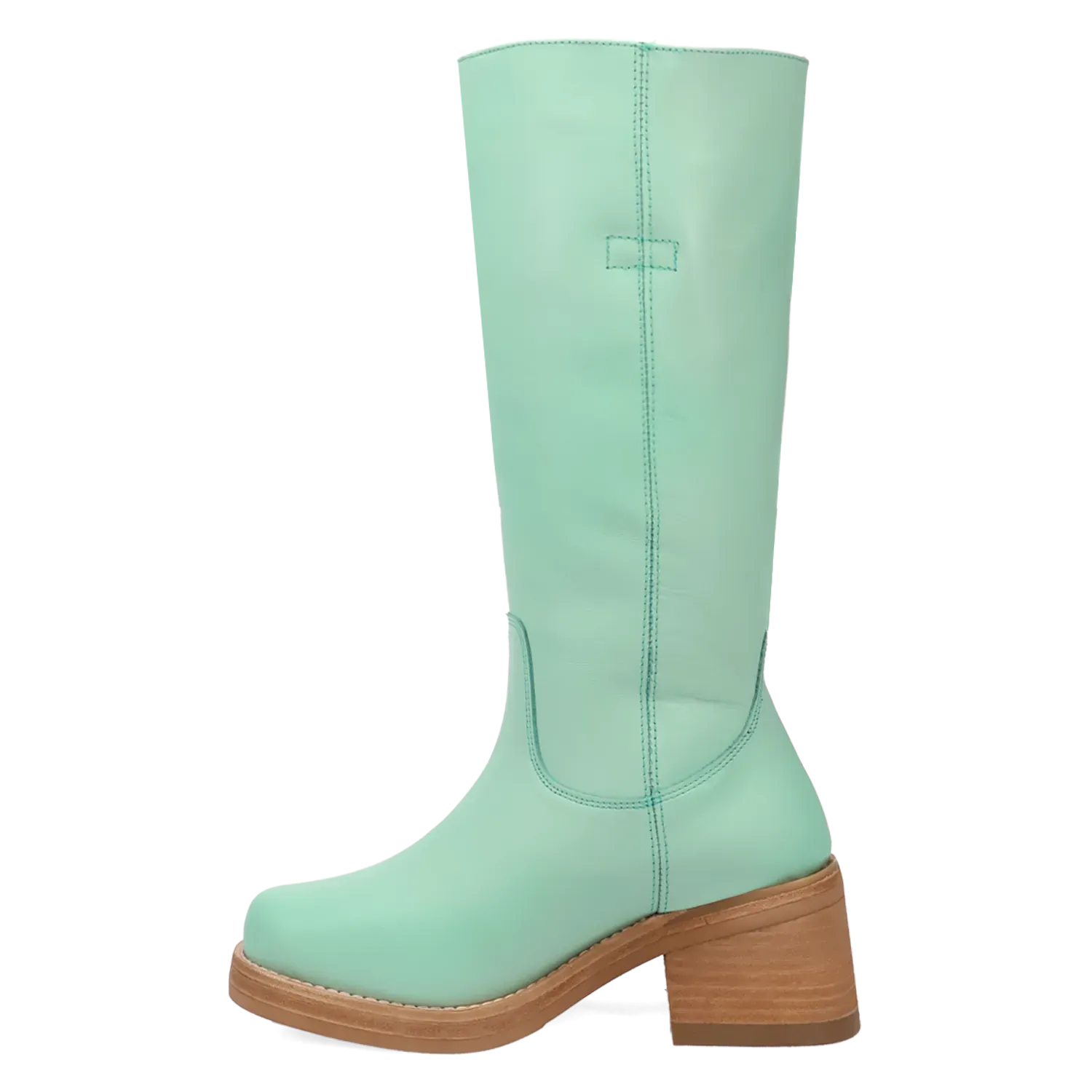 Dan Post Boots Boots Women's Vagabond Leather Round Toe Boots Mint Color - Dingo