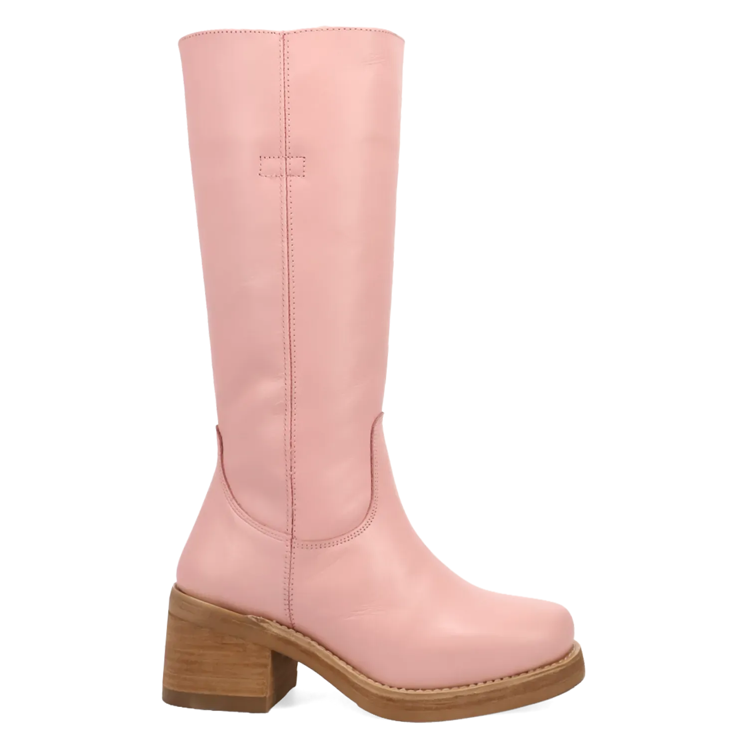Dan Post Boots Boots Women's Vagabond Leather Round Toe Boots Pink Color - Dingo